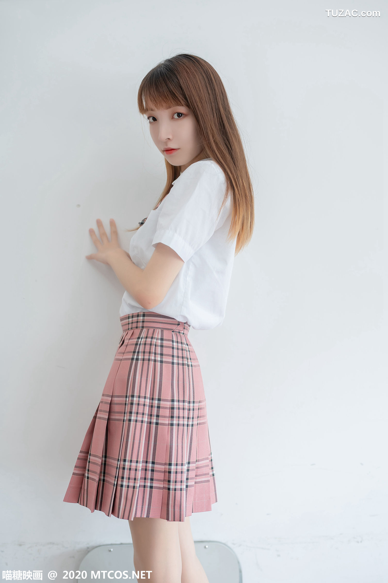 MTCos喵糖映画-Jkl.009-《粉格JK制服》