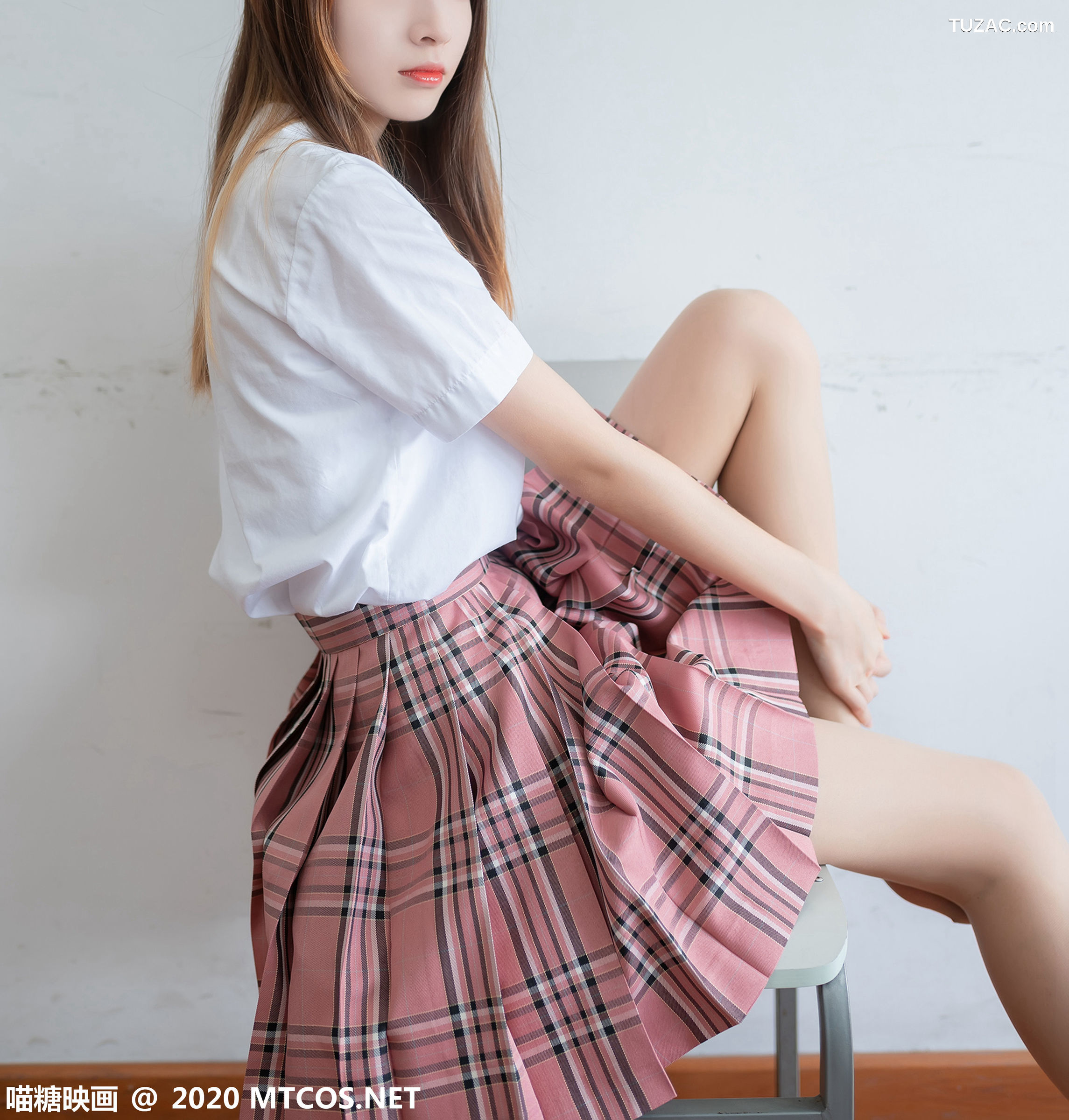 MTCos喵糖映画-Jkl.009-《粉格JK制服》
