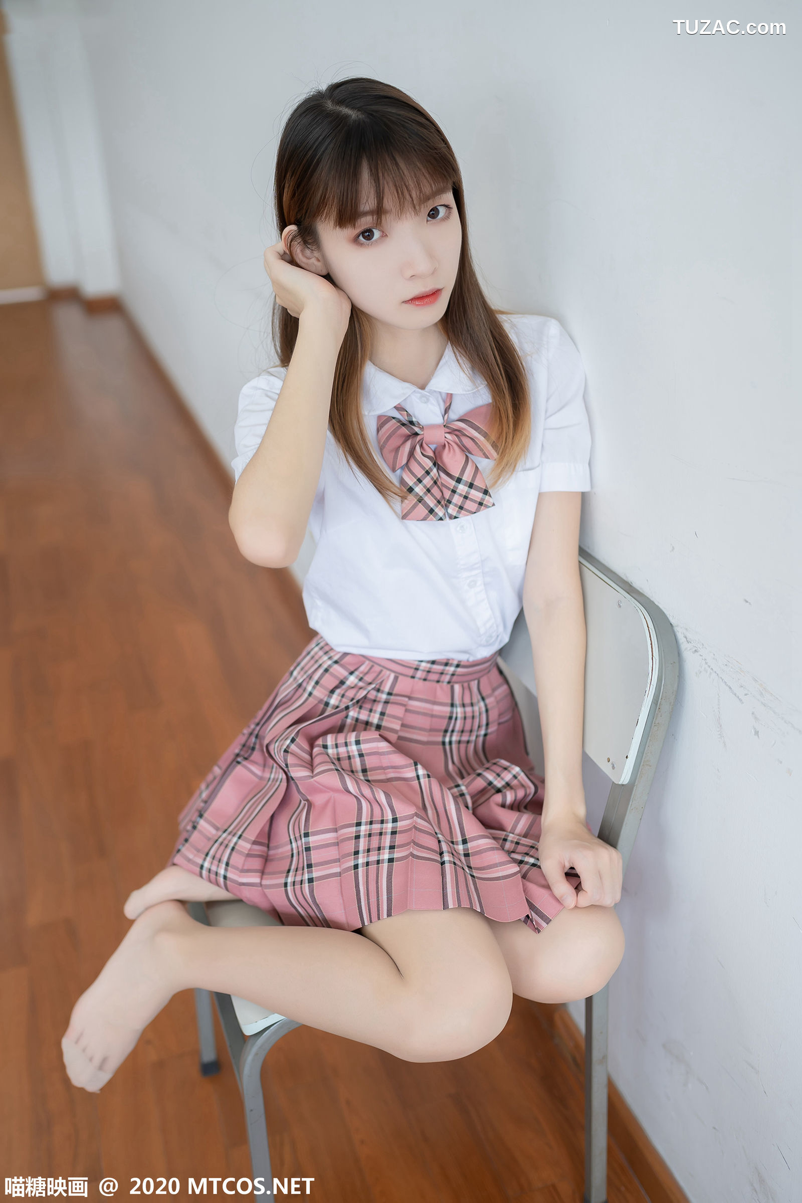 MTCos喵糖映画-Jkl.009-《粉格JK制服》
