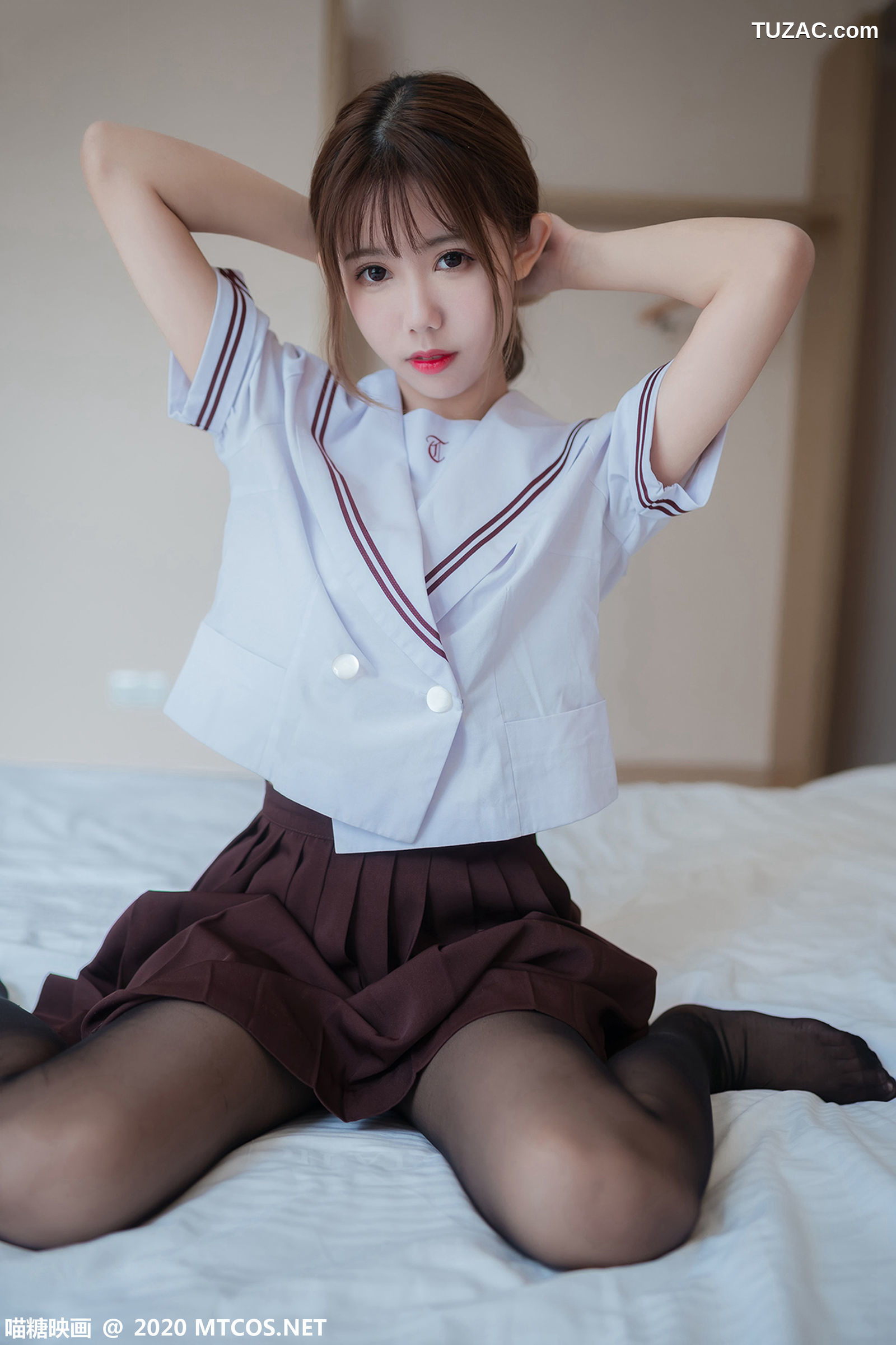 MTCos喵糖映画-Jkl.015-《灰裙JK制服》