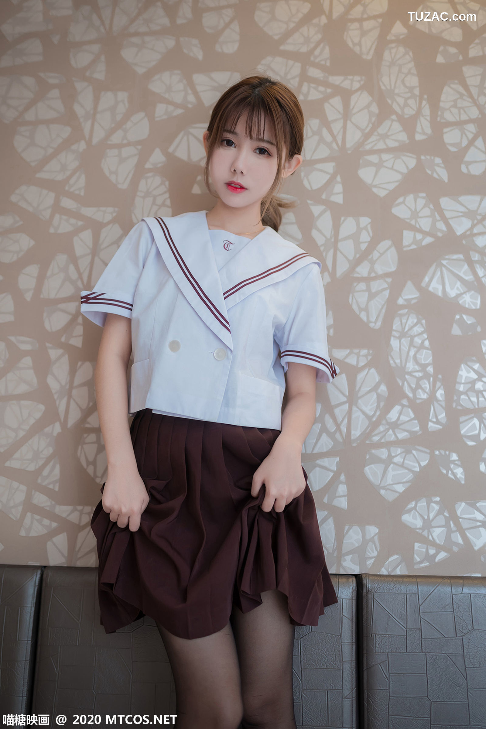MTCos喵糖映画-Jkl.015-《灰裙JK制服》