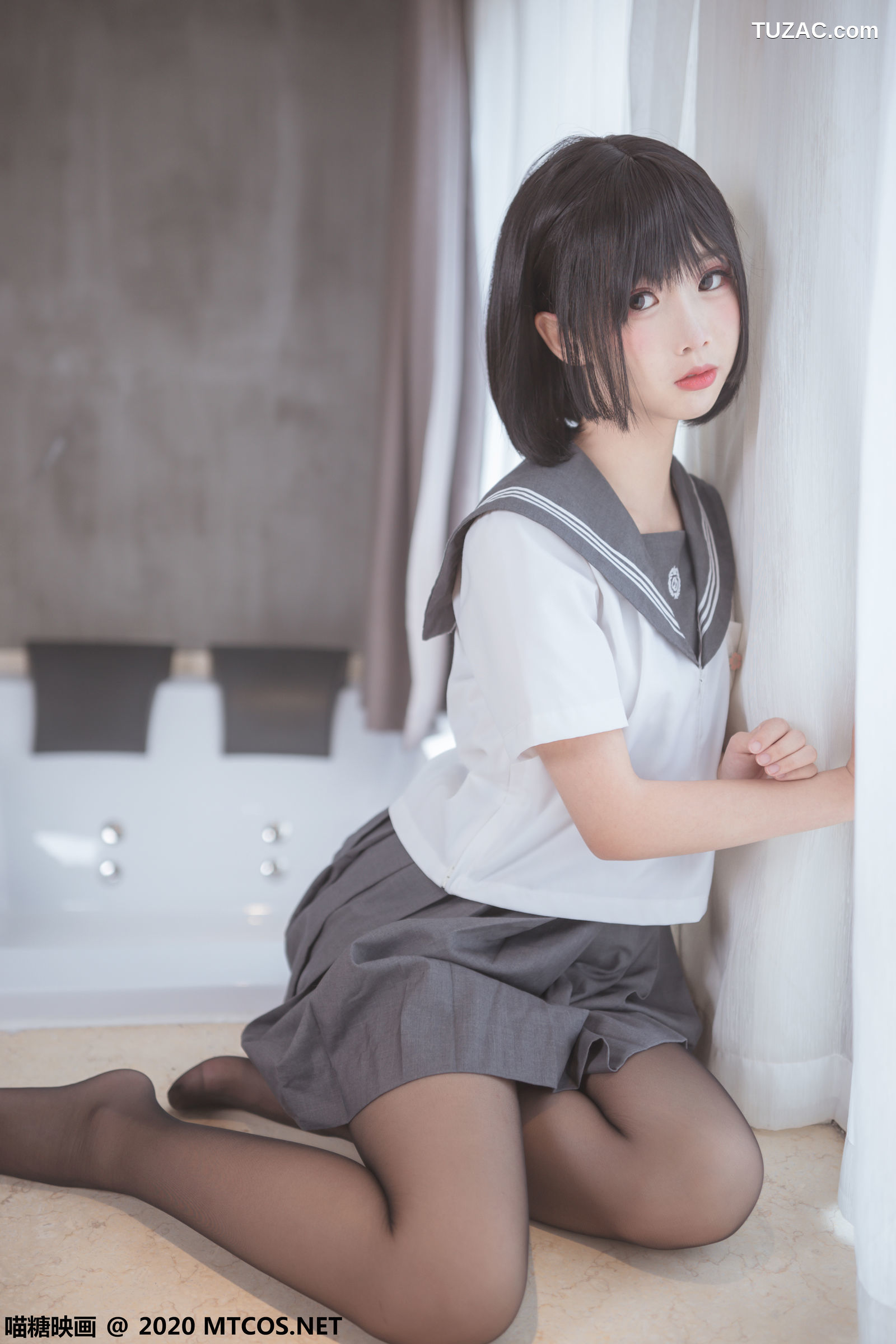 MTCos喵糖映画-Jkl.017-《黑丝JK制服》