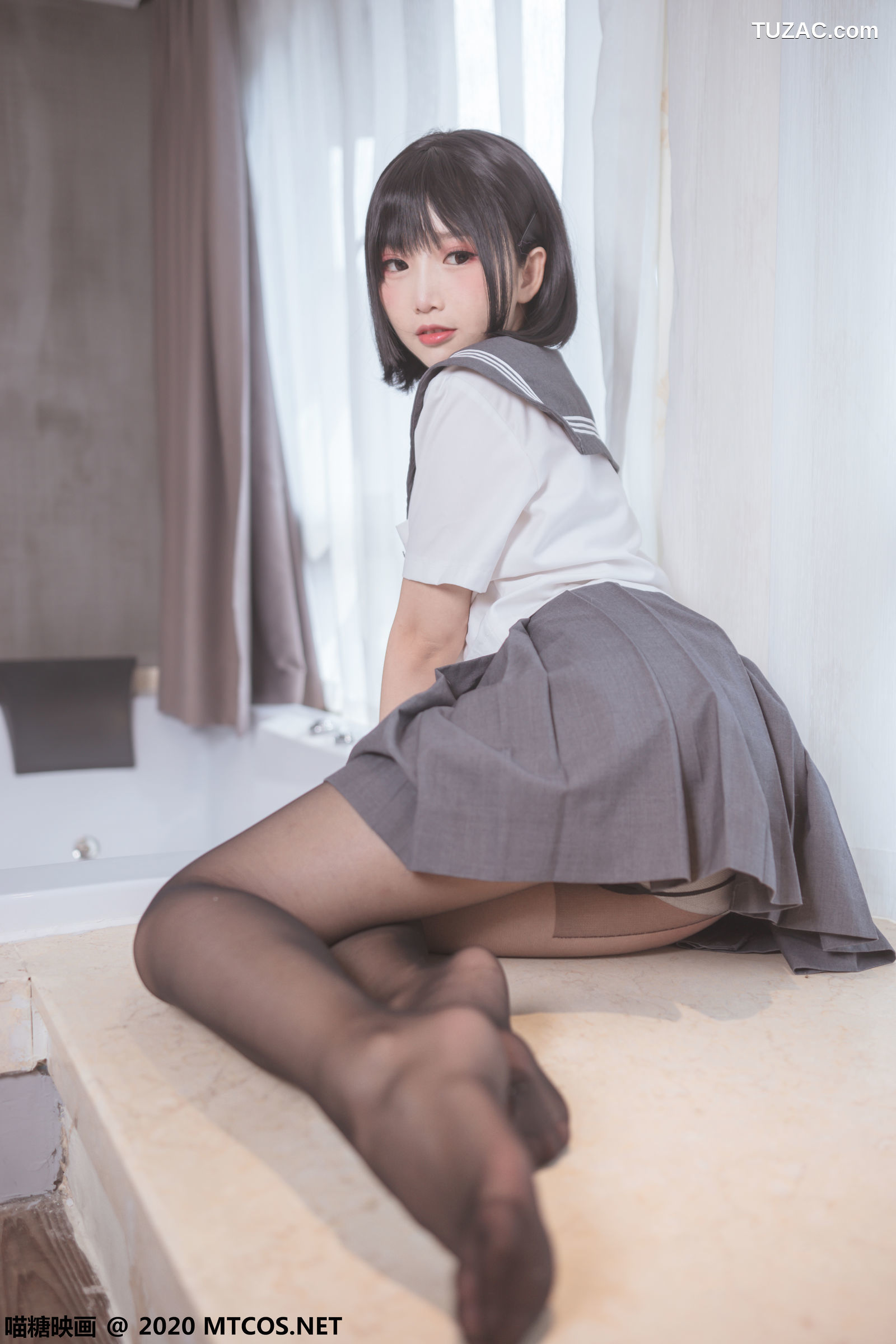 MTCos喵糖映画-Jkl.017-《黑丝JK制服》