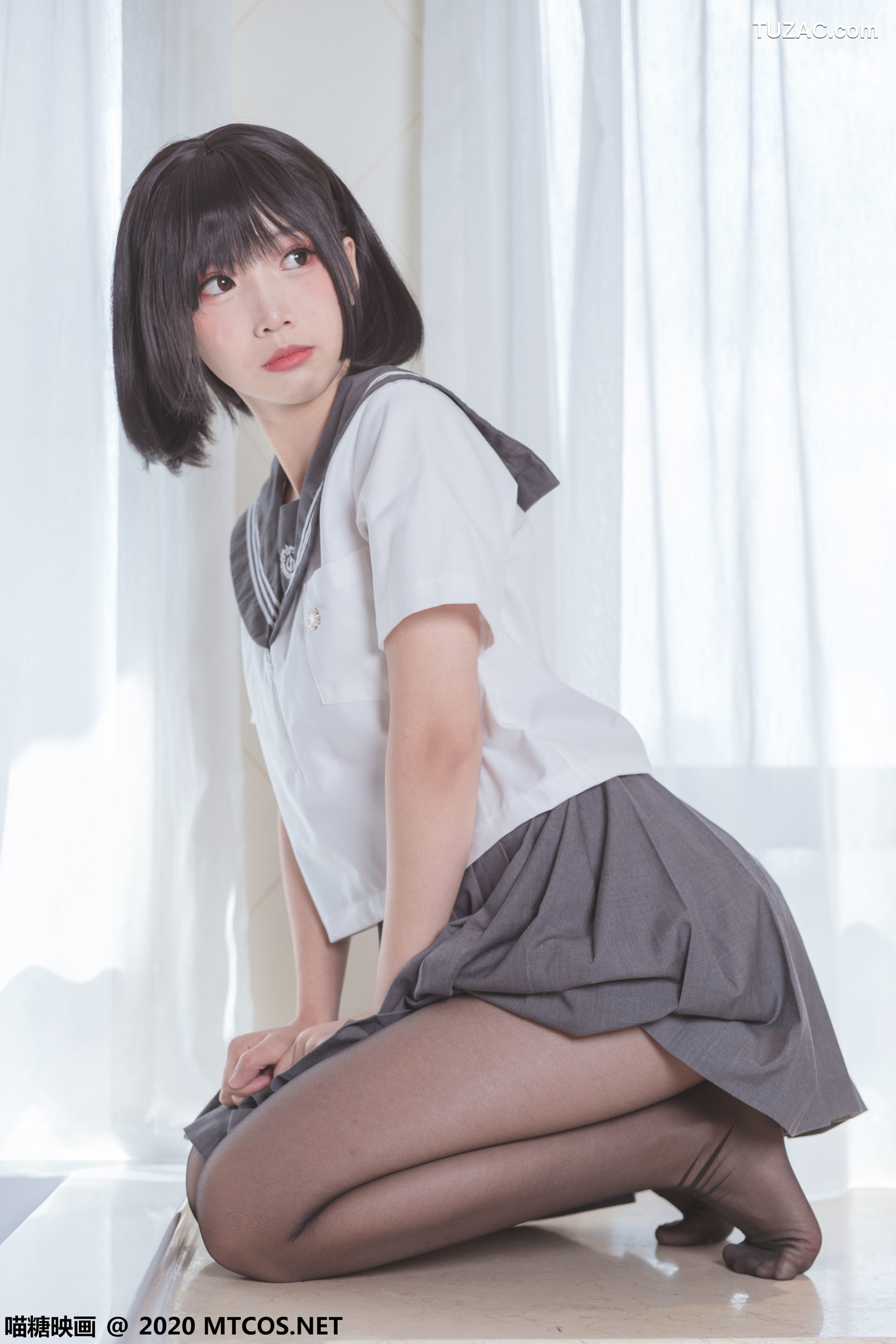 MTCos喵糖映画-Jkl.017-《黑丝JK制服》