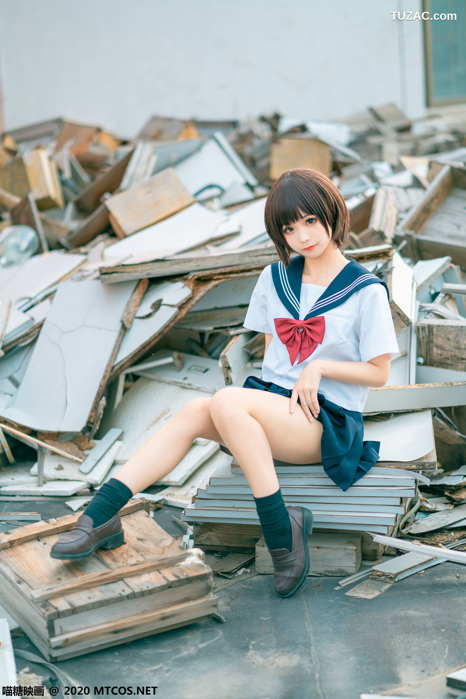 MTCos喵糖映画-Jkl.021-《天台JK制服》