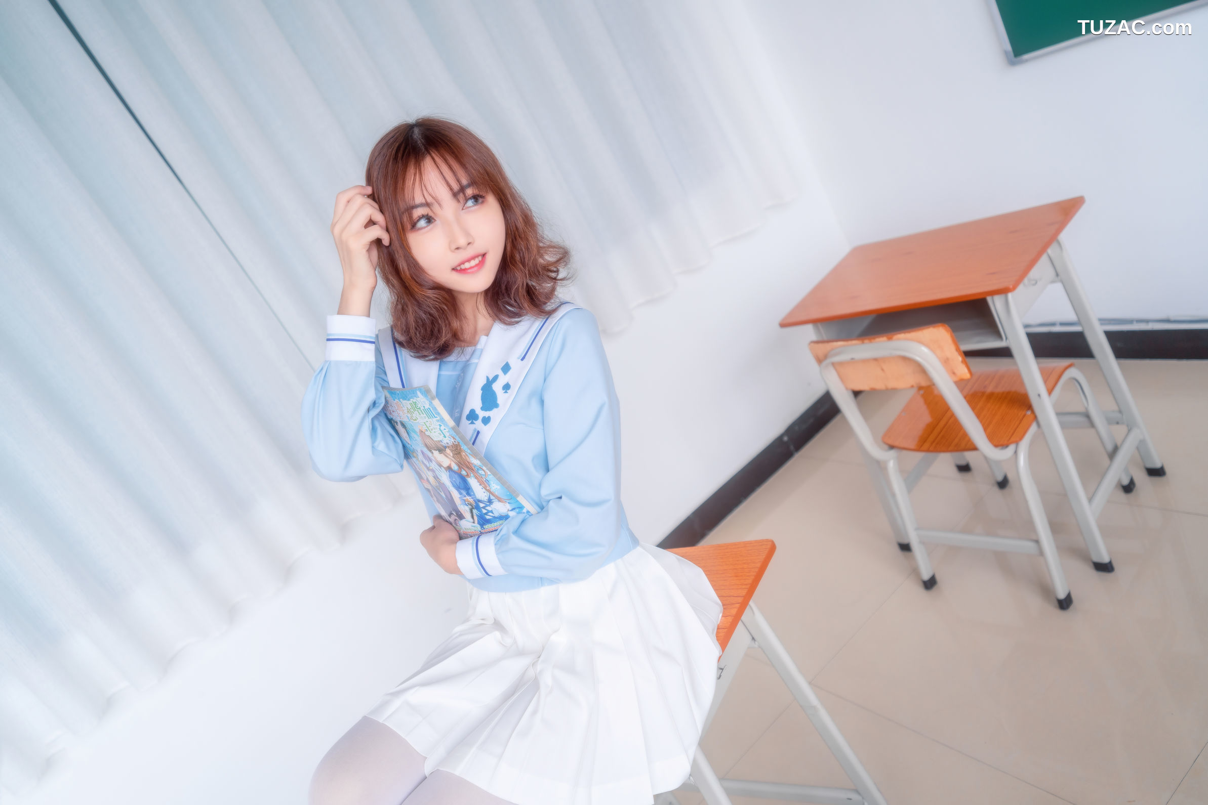 MTCos喵糖映画-Vol.009-《小黄鸭与白丝》