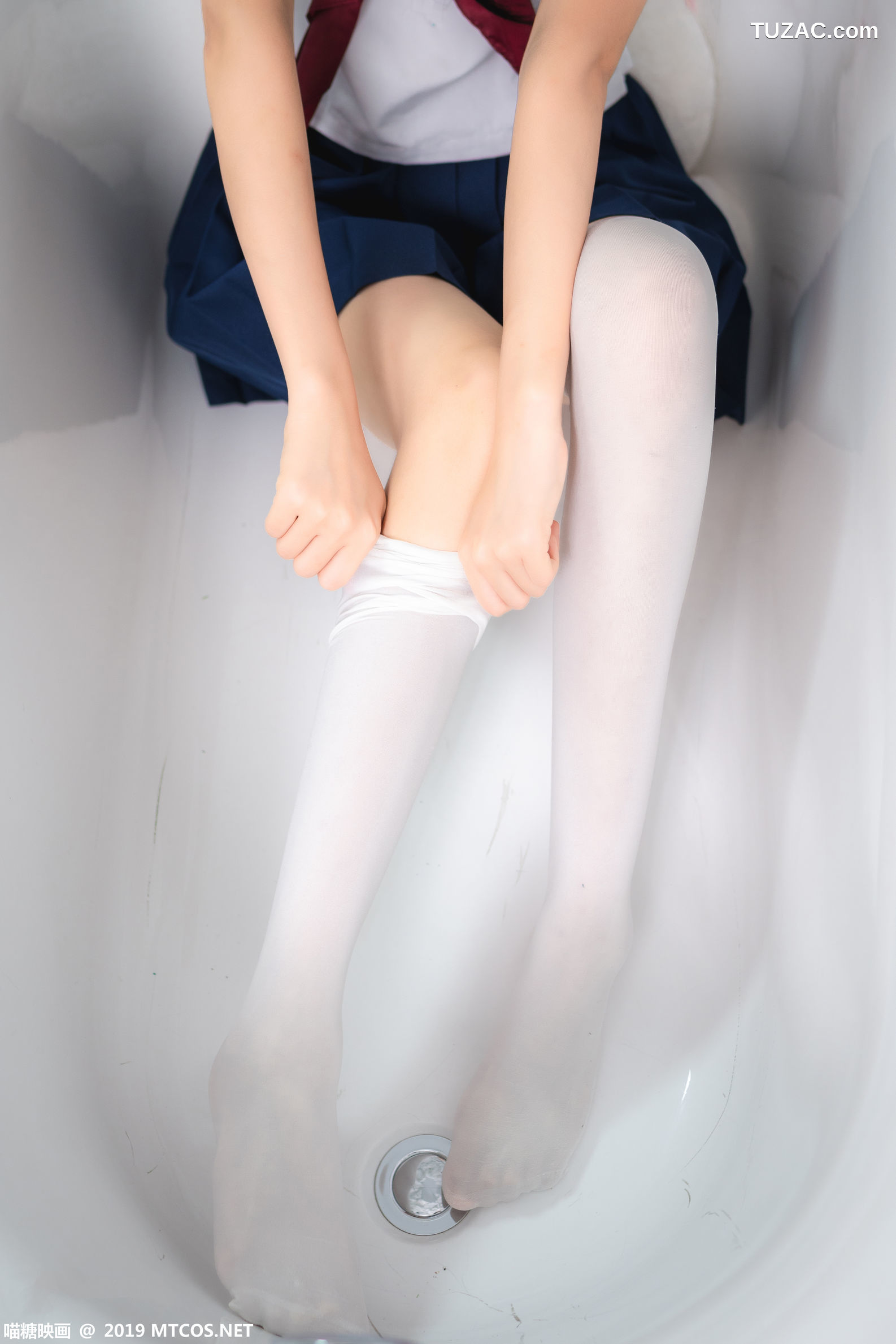 MTCos喵糖映画-Vol.012-《蓝白水手服少女》