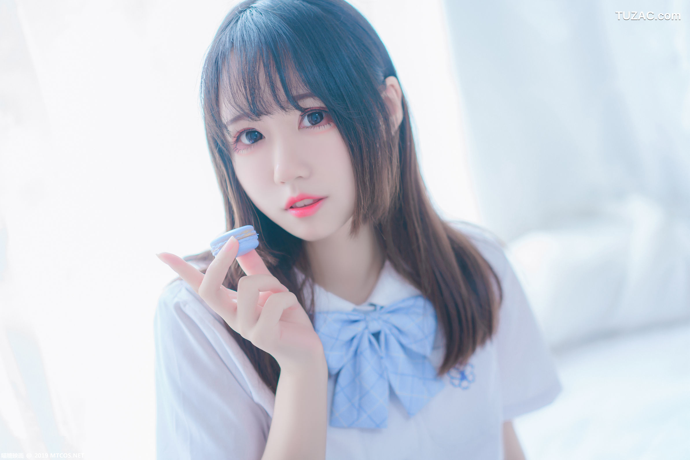 MTCos喵糖映画-Vol.019-《蓝白梦幻少女》