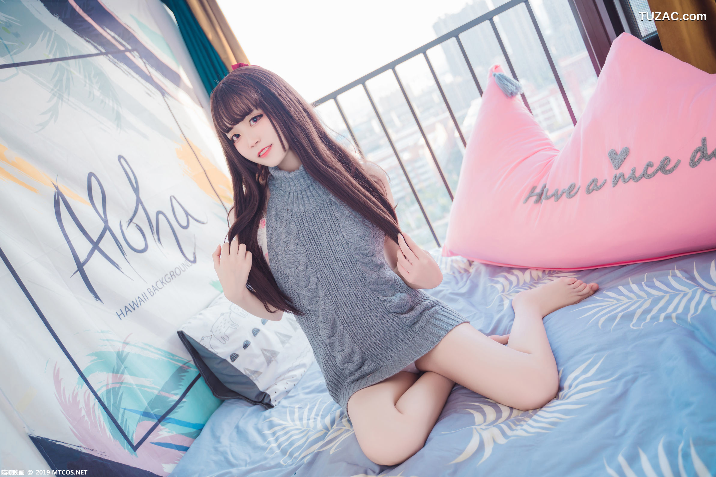 MTCos喵糖映画-Vol.030-《露背毛衣》