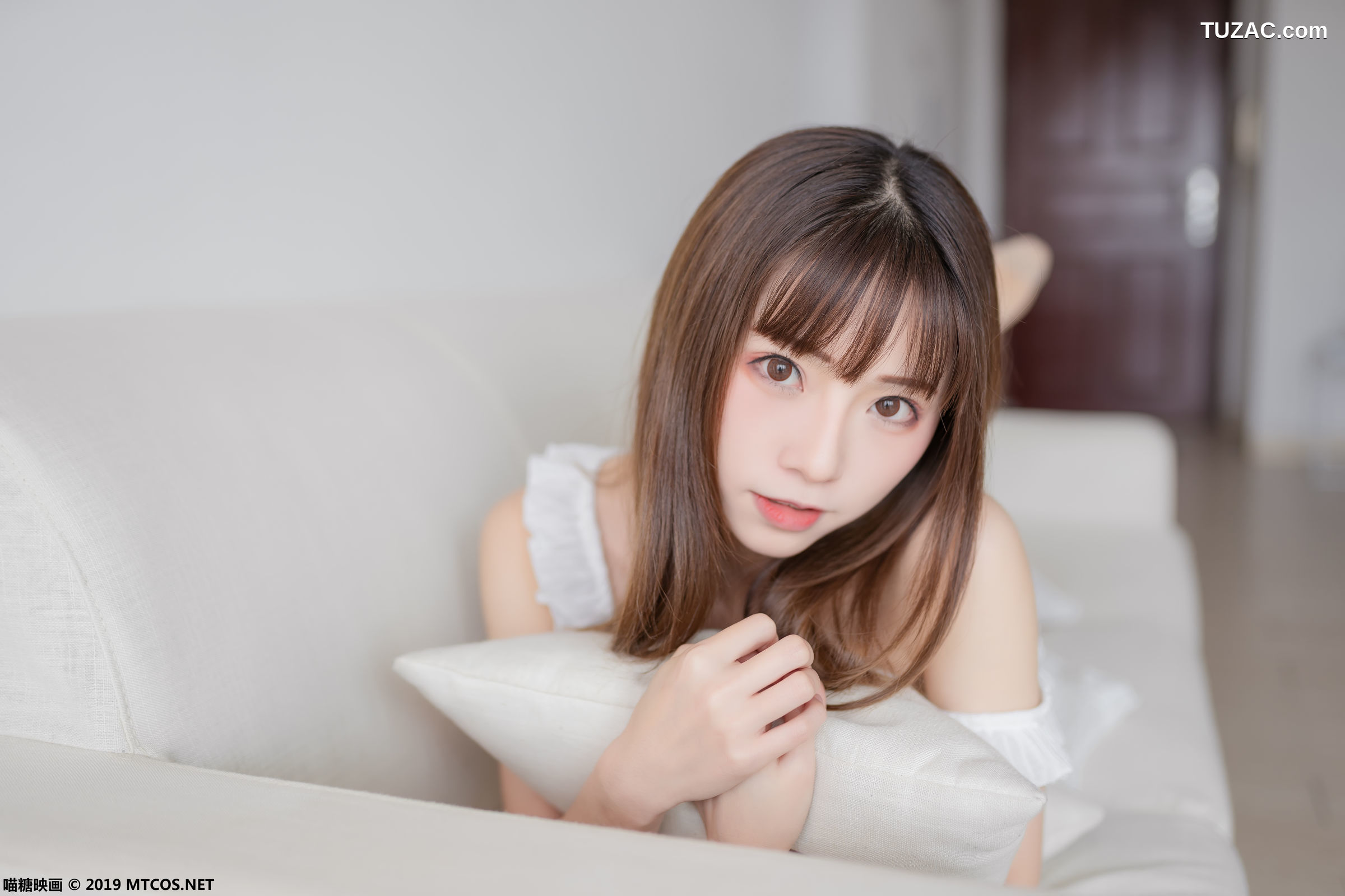 MTCos喵糖映画-Vol.056-《白色睡衣》