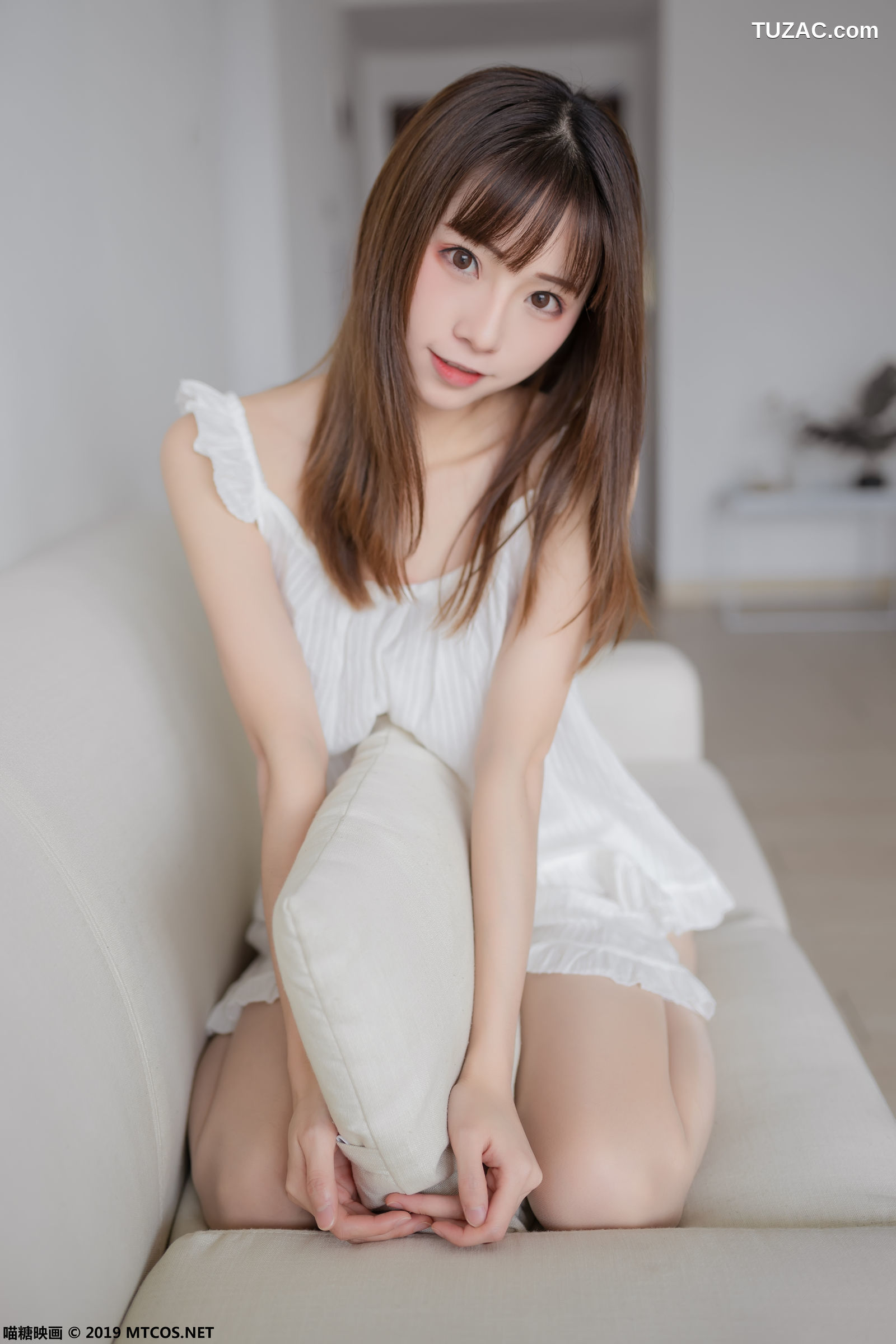 MTCos喵糖映画-Vol.056-《白色睡衣》