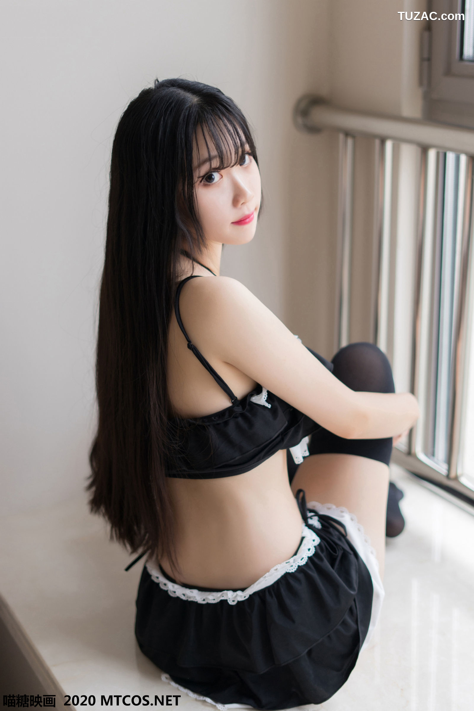 MTCos喵糖映画-Vol.102-《蕾丝荷叶边泳衣》