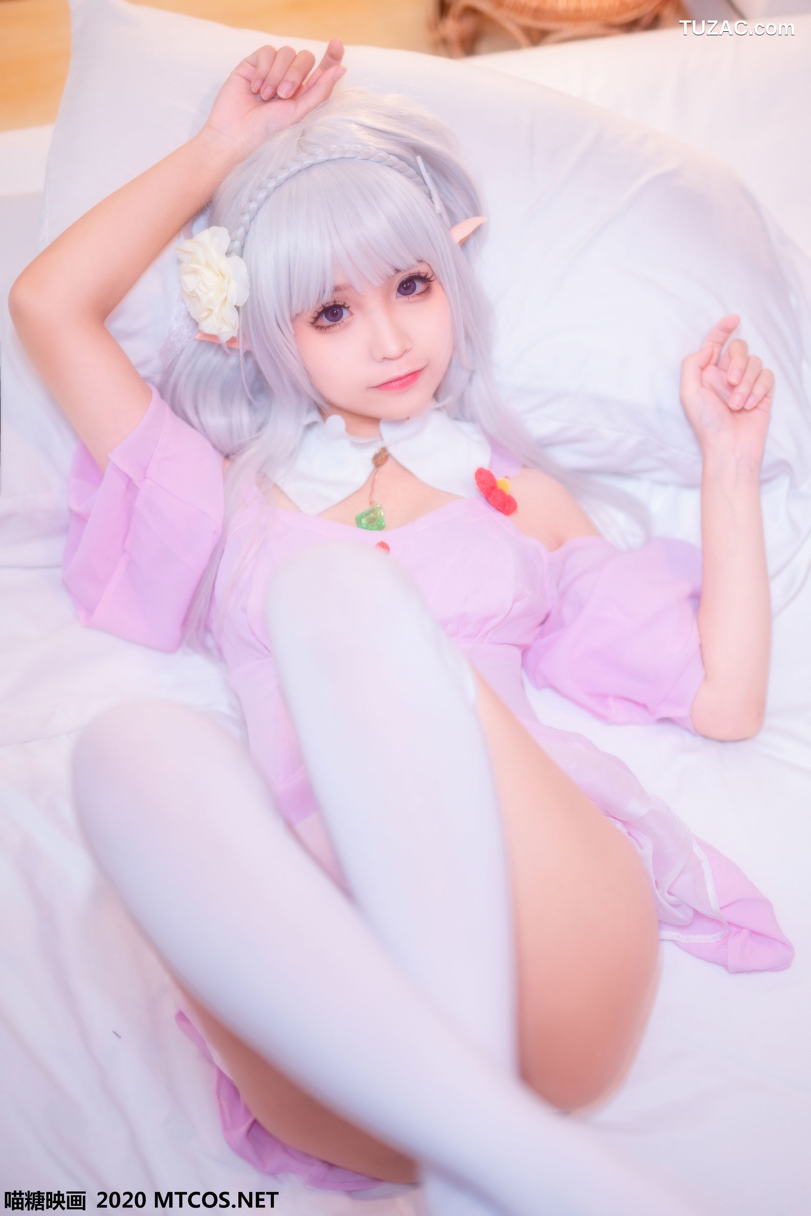 MTCos喵糖映画-Vol.118-《露肩睡裙》