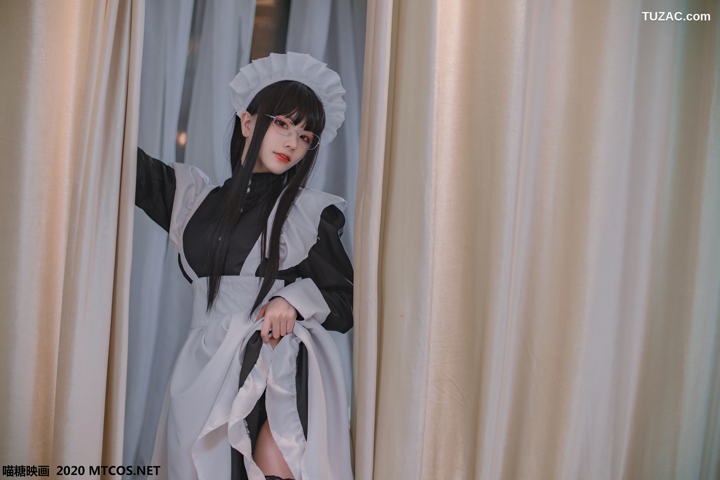MTCos喵糖映画-Vol.120-《女仆眼镜娘》