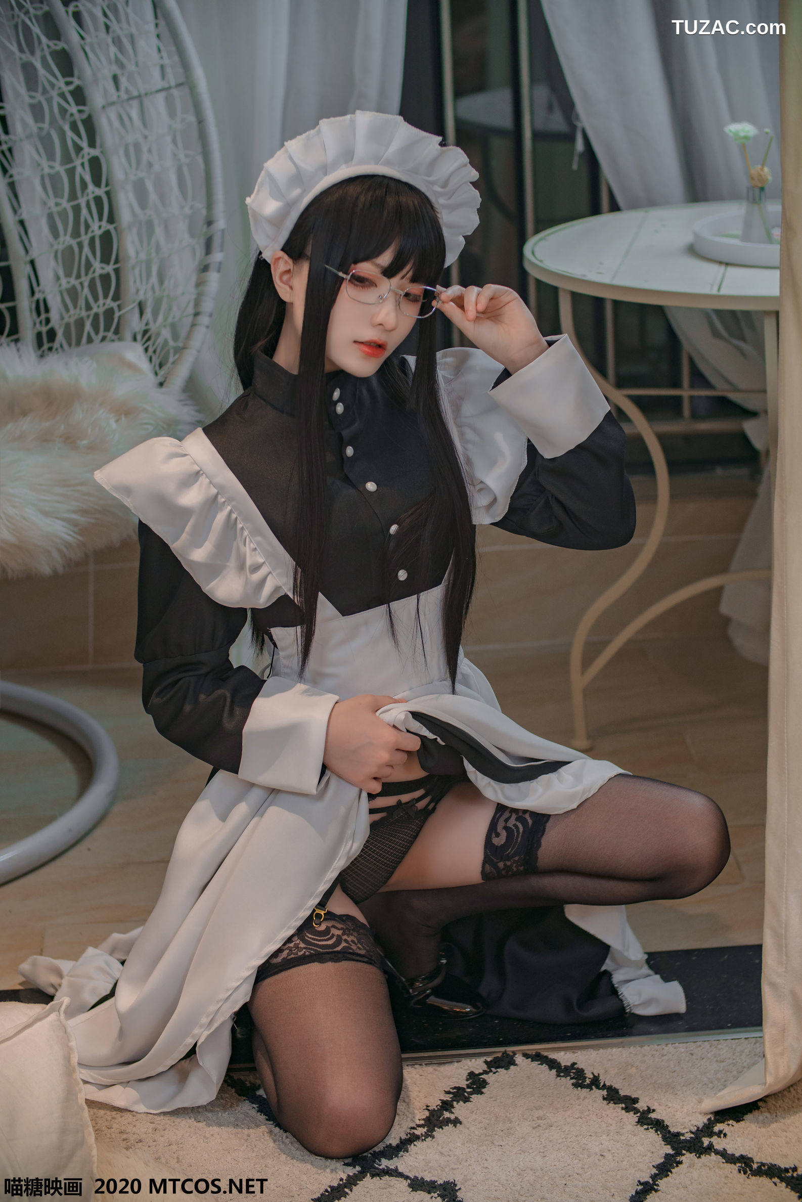 MTCos喵糖映画-Vol.120-《女仆眼镜娘》