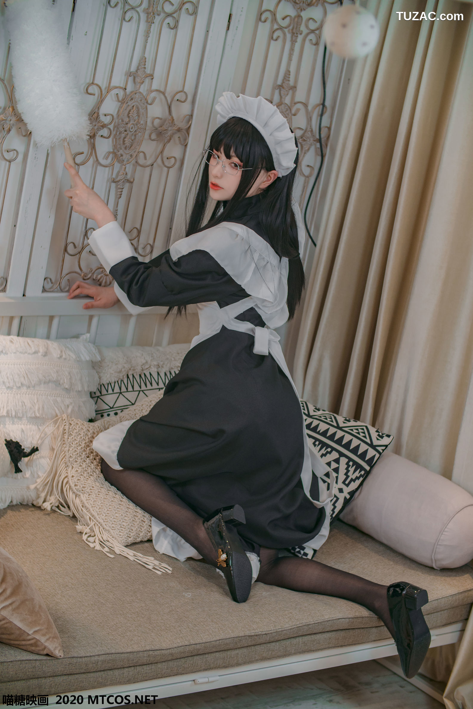 MTCos喵糖映画-Vol.120-《女仆眼镜娘》
