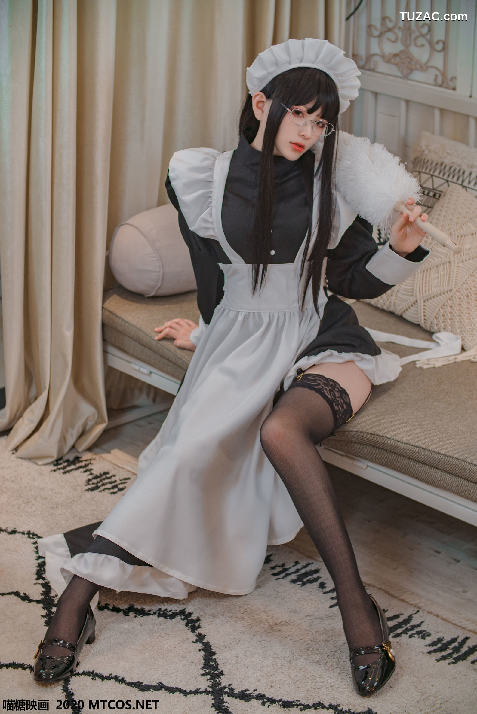 MTCos喵糖映画-Vol.120-《女仆眼镜娘》