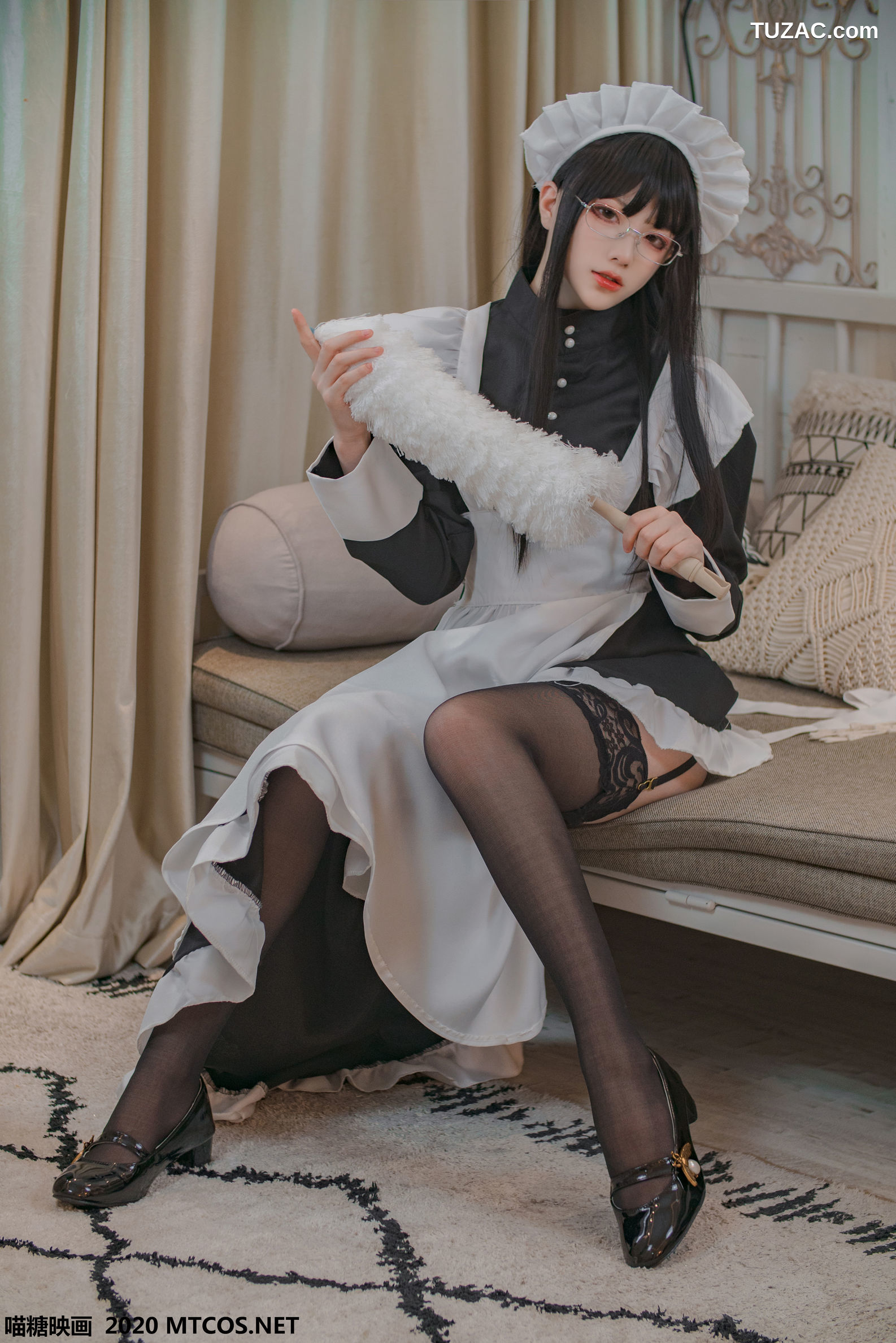 MTCos喵糖映画-Vol.120-《女仆眼镜娘》