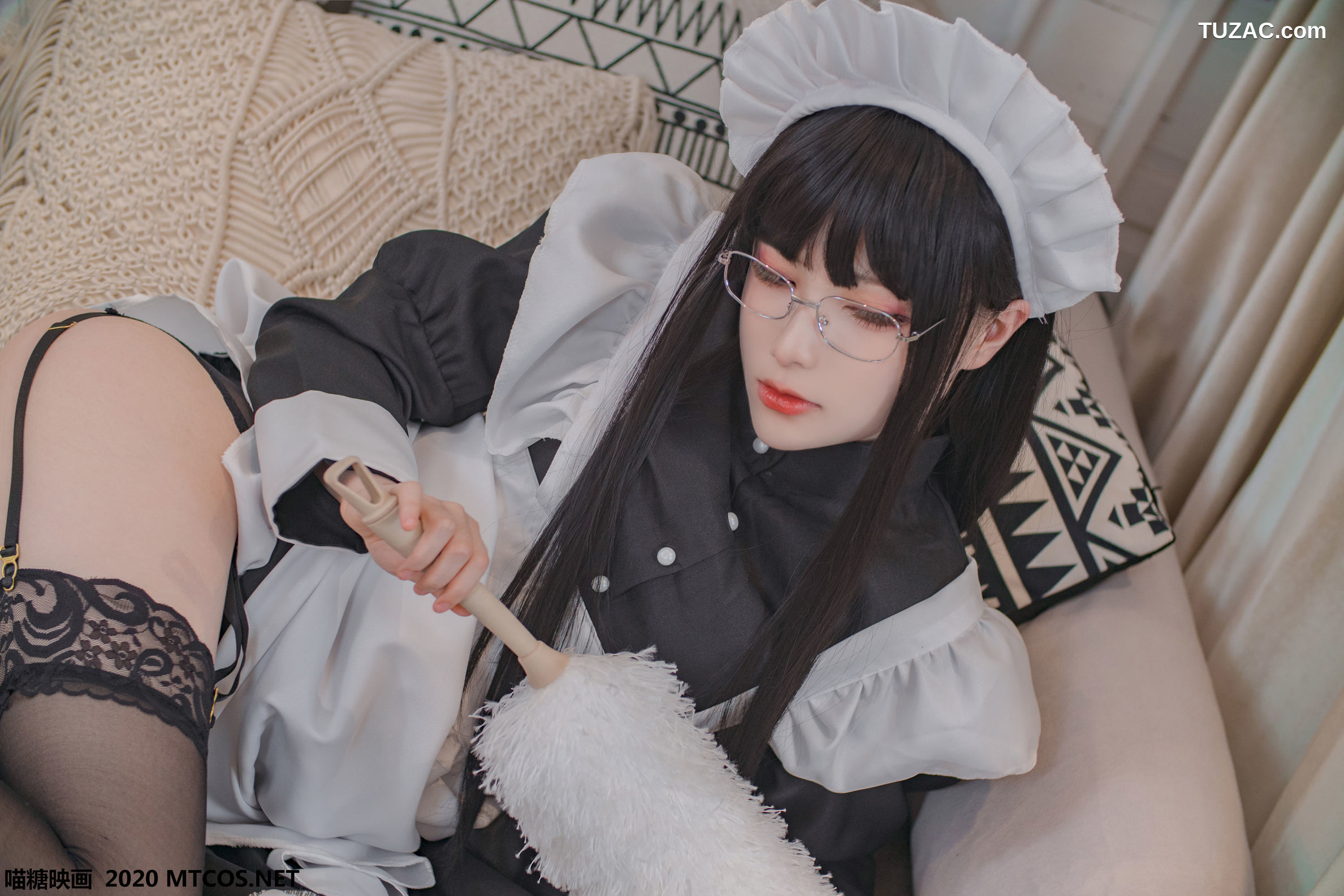 MTCos喵糖映画-Vol.120-《女仆眼镜娘》
