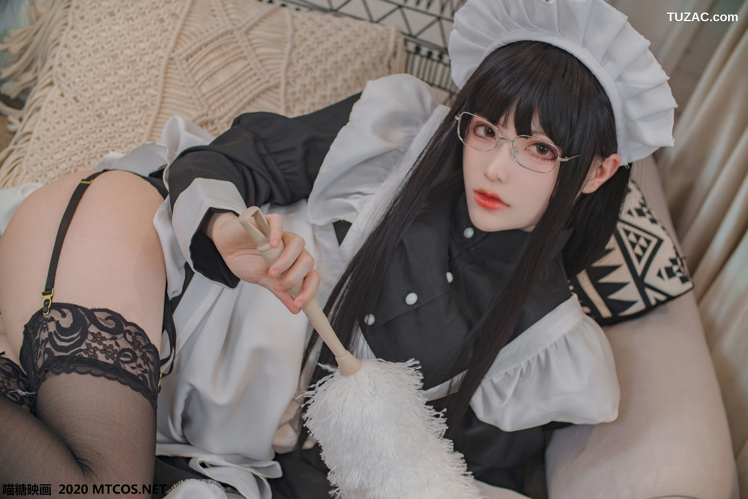 MTCos喵糖映画-Vol.120-《女仆眼镜娘》