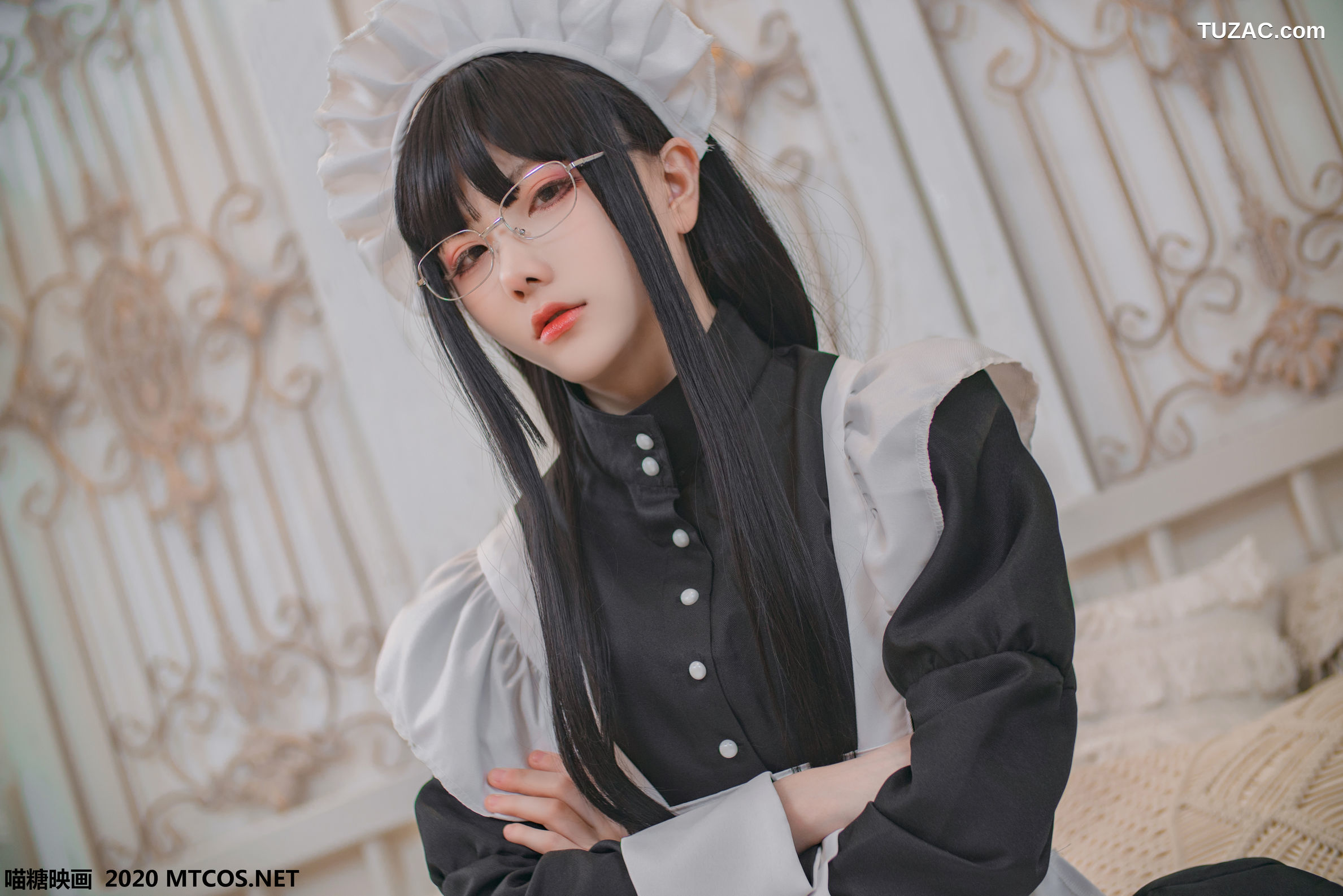 MTCos喵糖映画-Vol.120-《女仆眼镜娘》