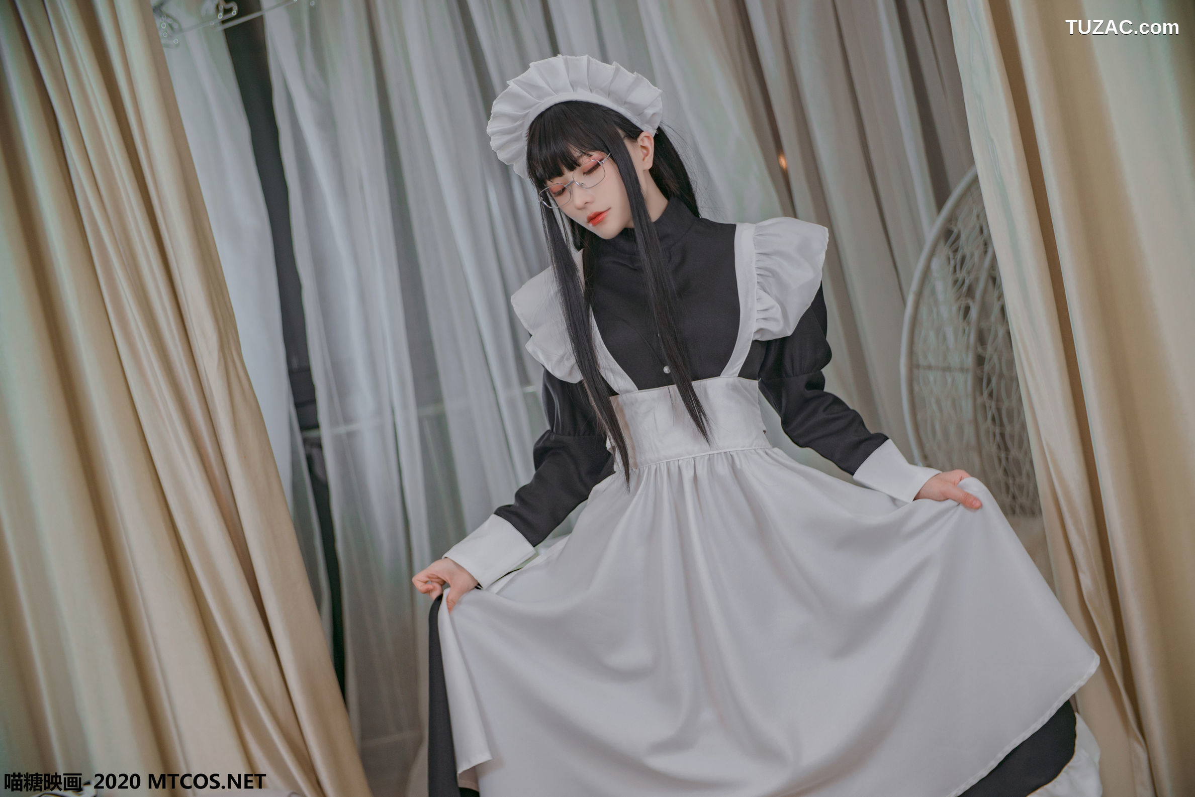 MTCos喵糖映画-Vol.120-《女仆眼镜娘》