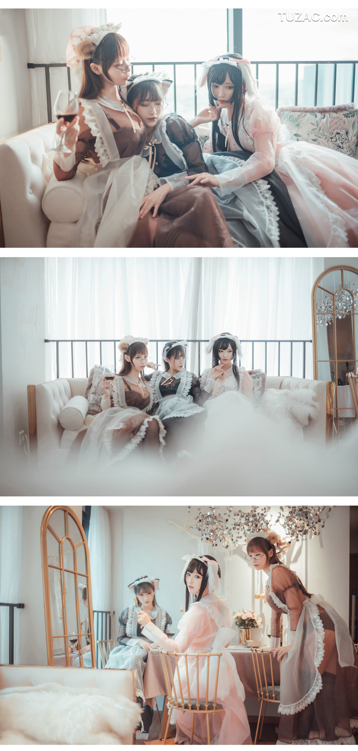 MTCos喵糖映画-Vol.146-《三人女仆》