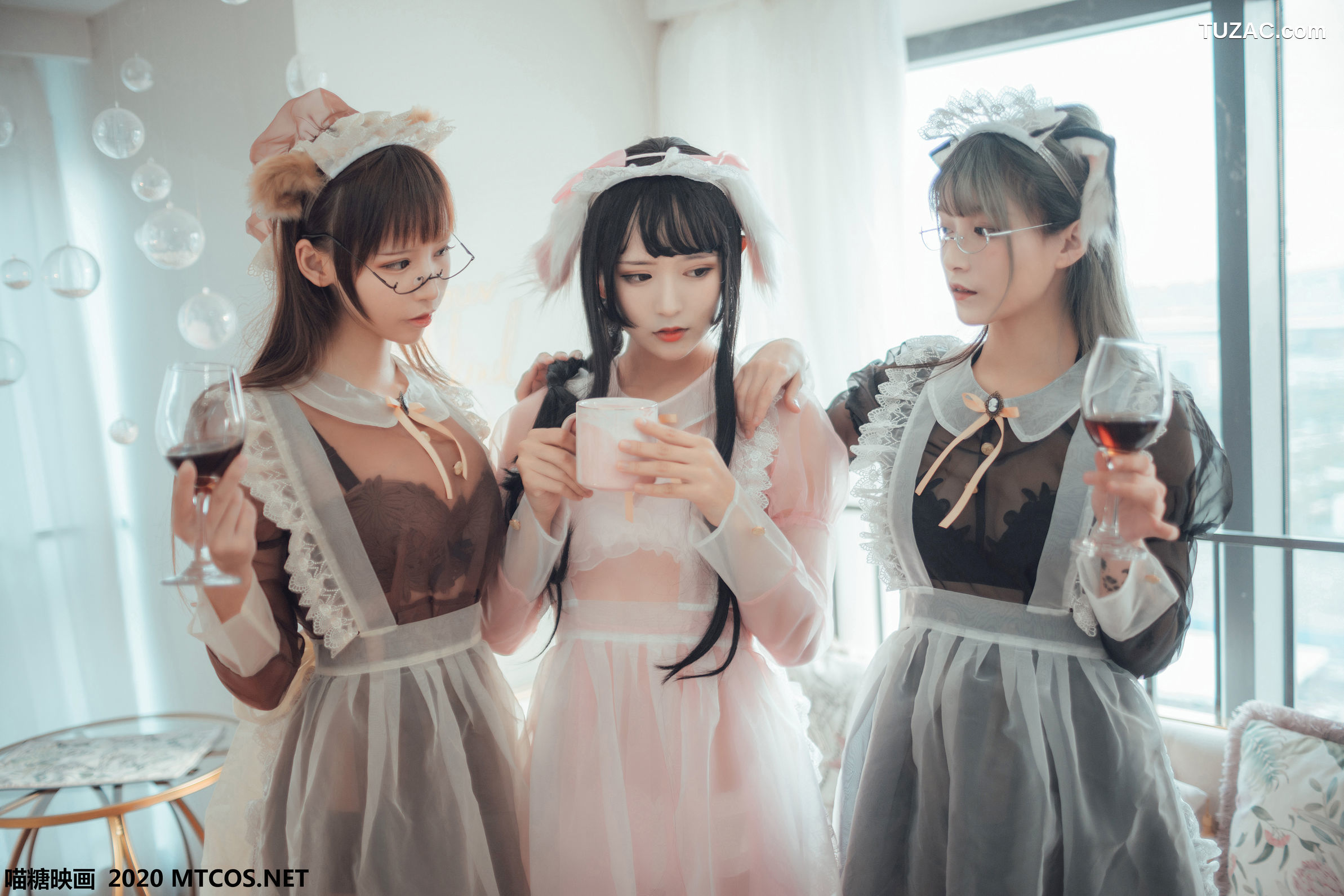 MTCos喵糖映画-Vol.146-《三人女仆》