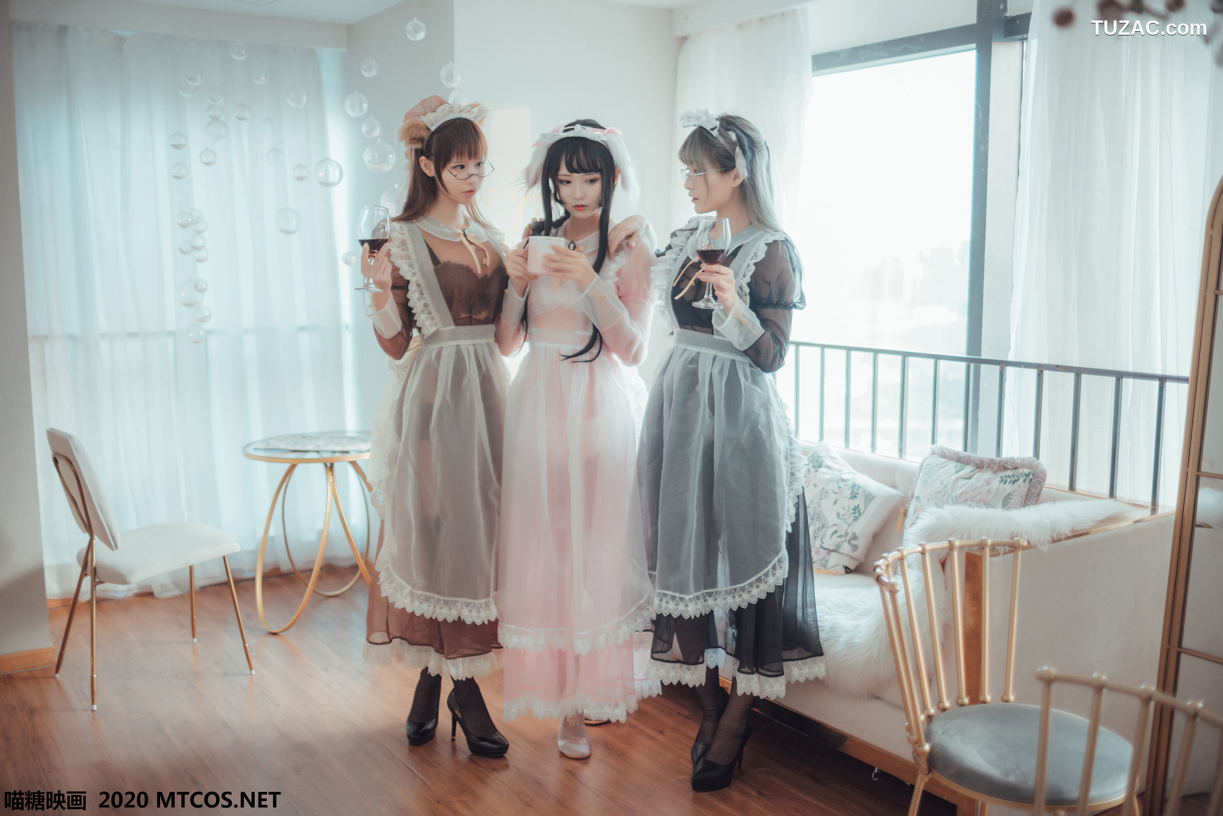 MTCos喵糖映画-Vol.146-《三人女仆》