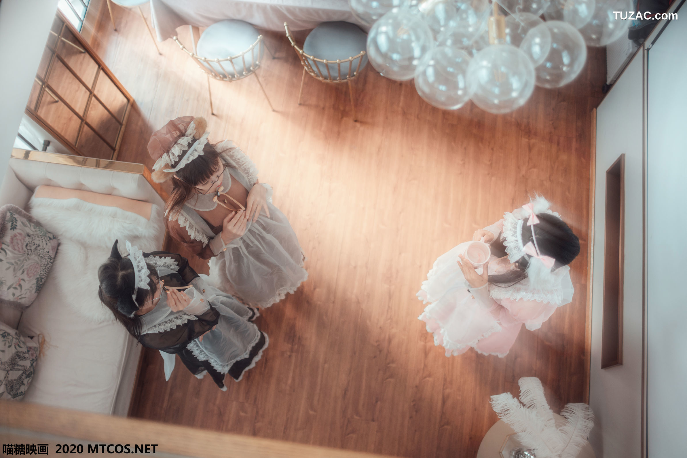 MTCos喵糖映画-Vol.146-《三人女仆》