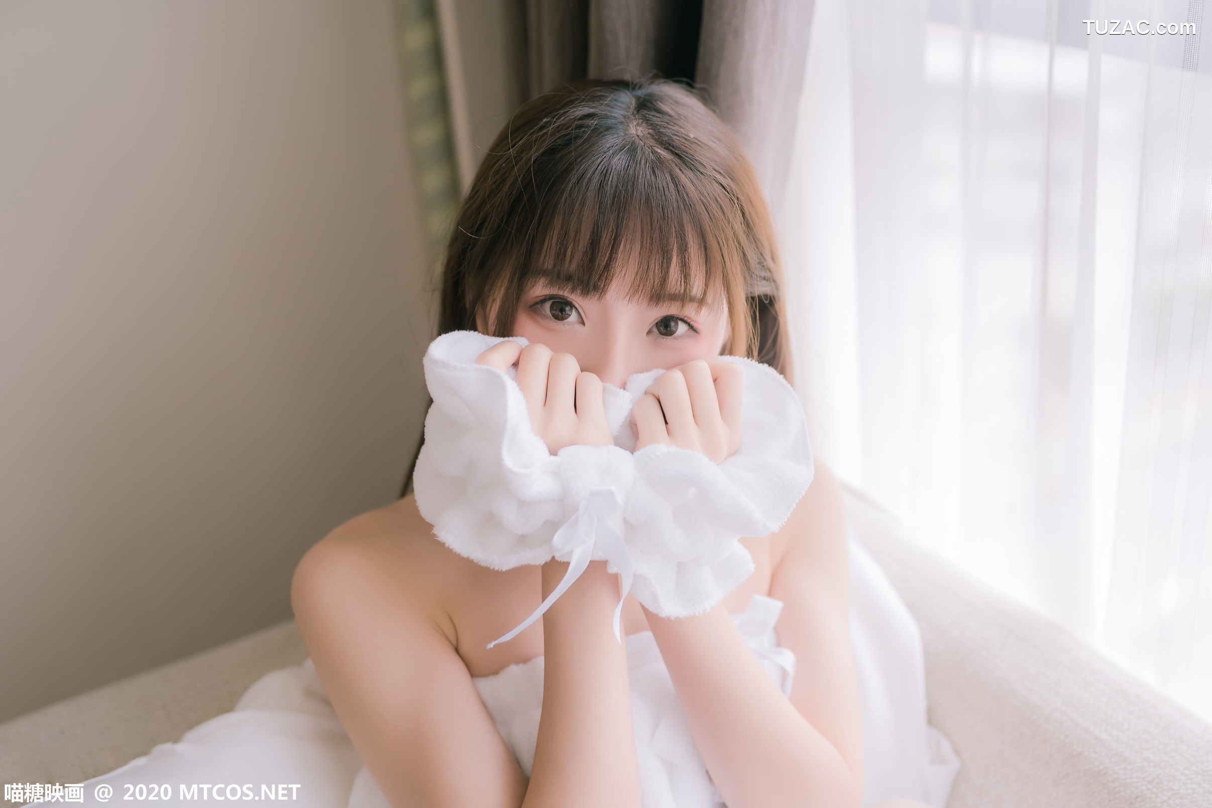MTCos喵糖映画-Vol.158-《纯白浴巾》