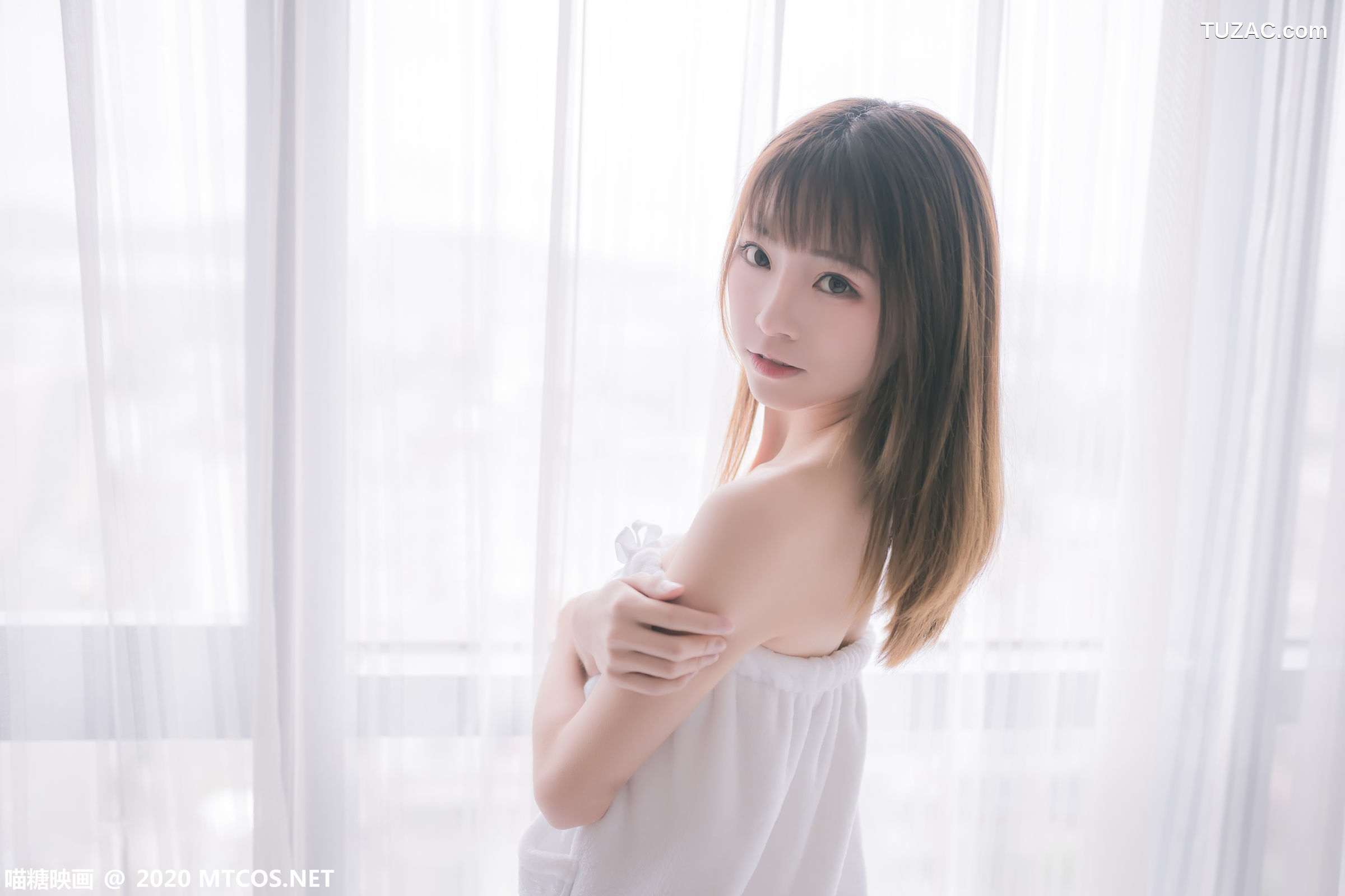 MTCos喵糖映画-Vol.158-《纯白浴巾》
