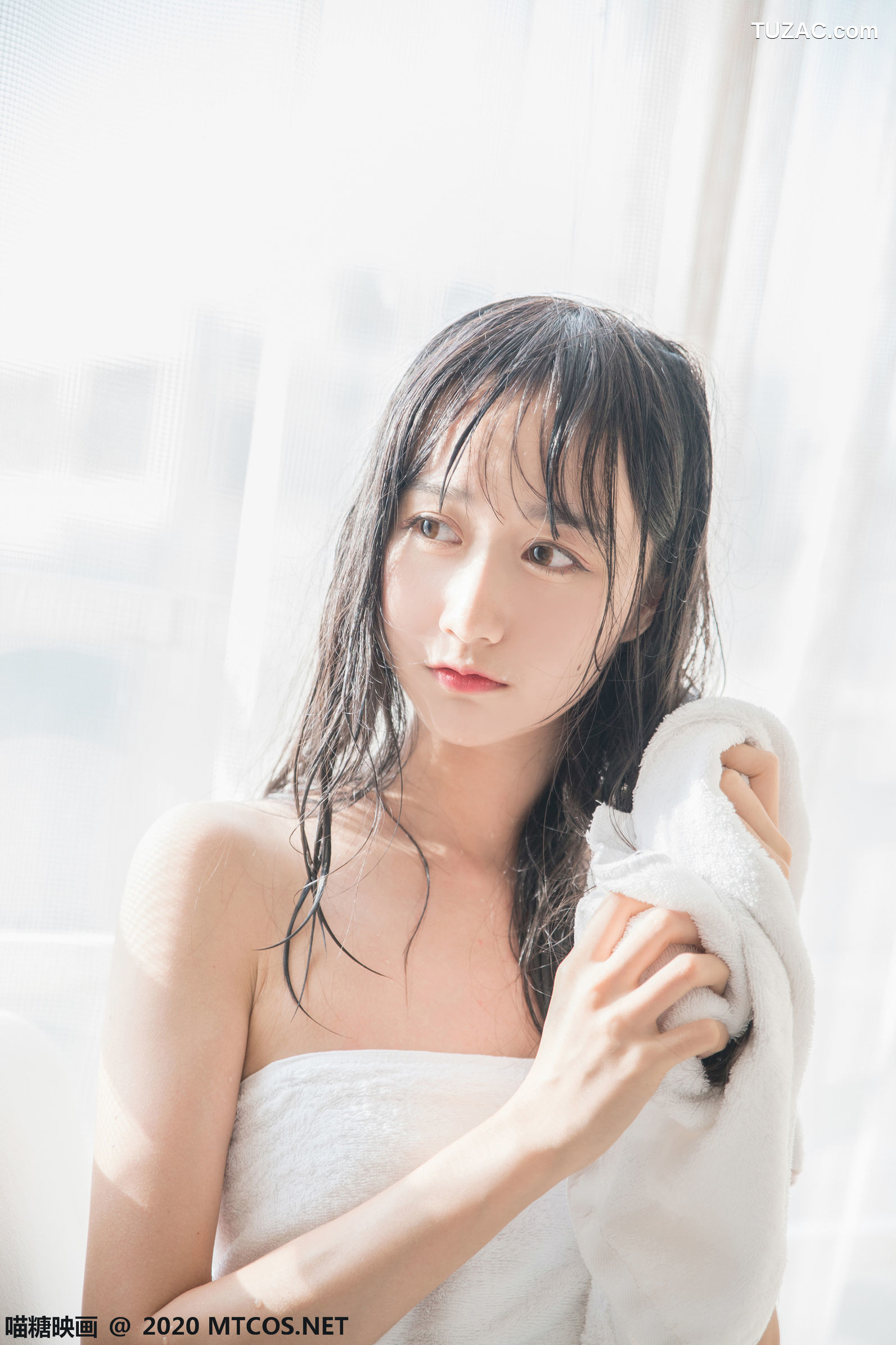 MTCos喵糖映画-Vol.174-《纯白浴巾》