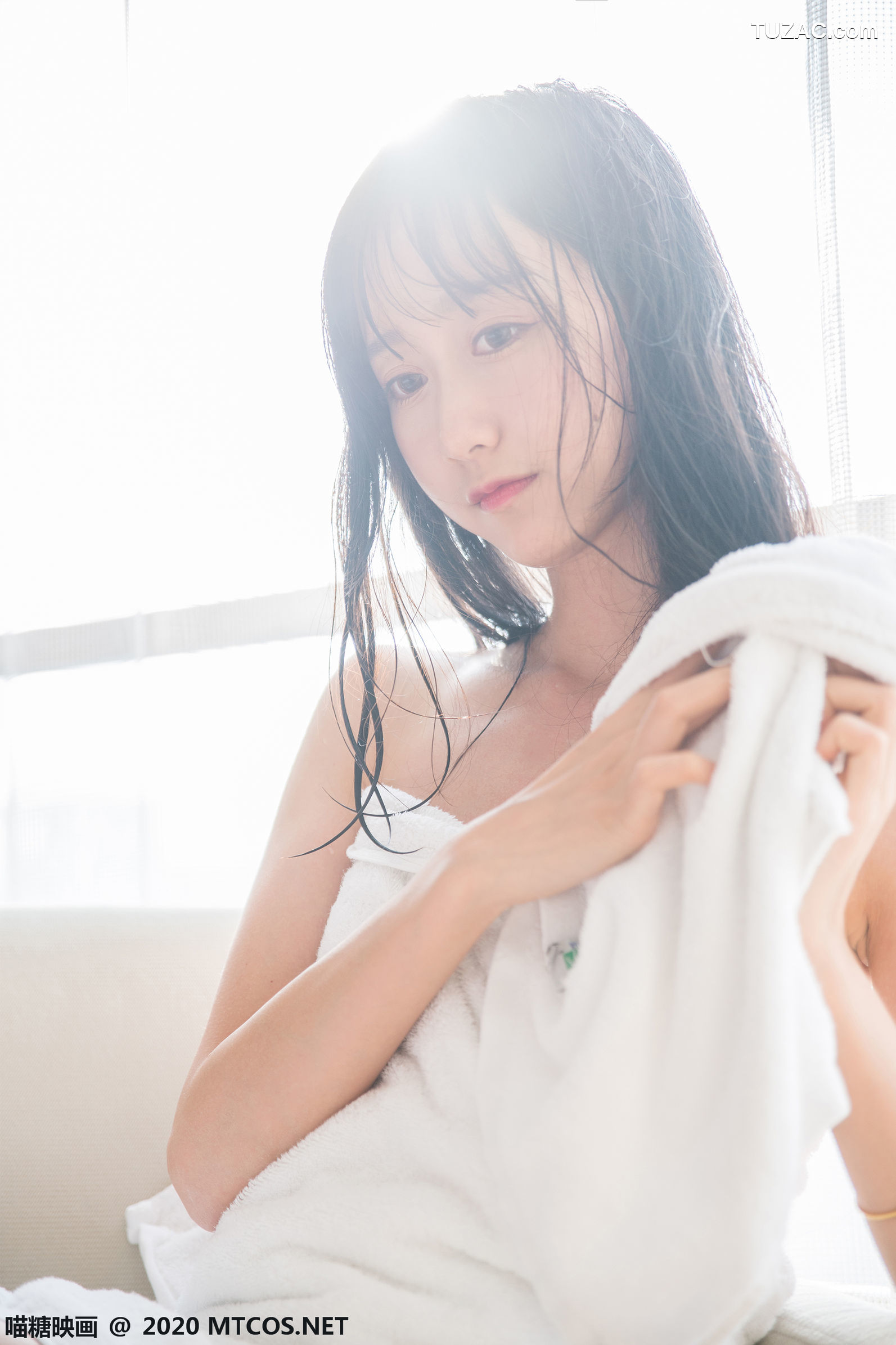 MTCos喵糖映画-Vol.174-《纯白浴巾》