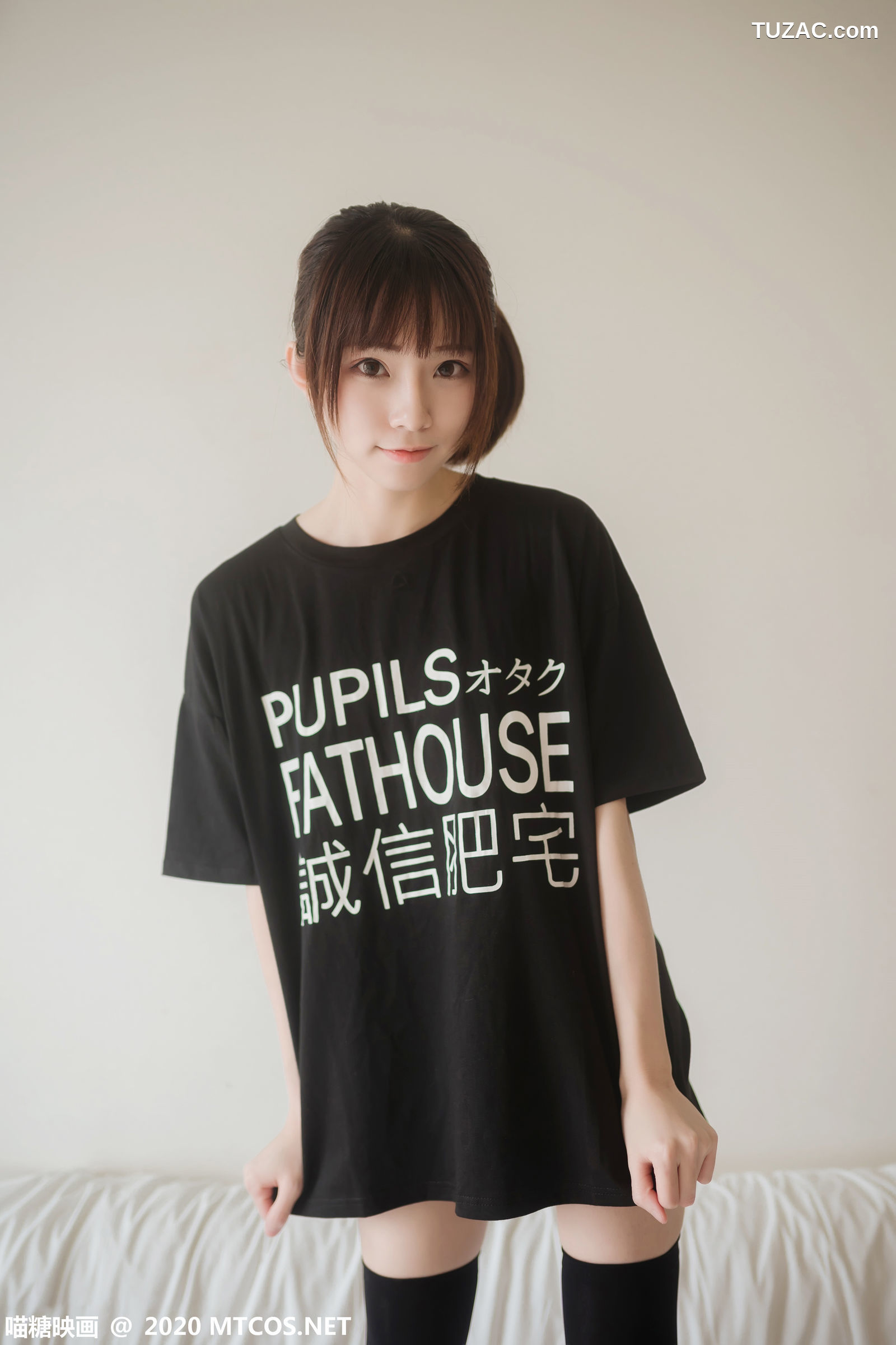 MTCos喵糖映画-Vol.176-《半袖双马尾》