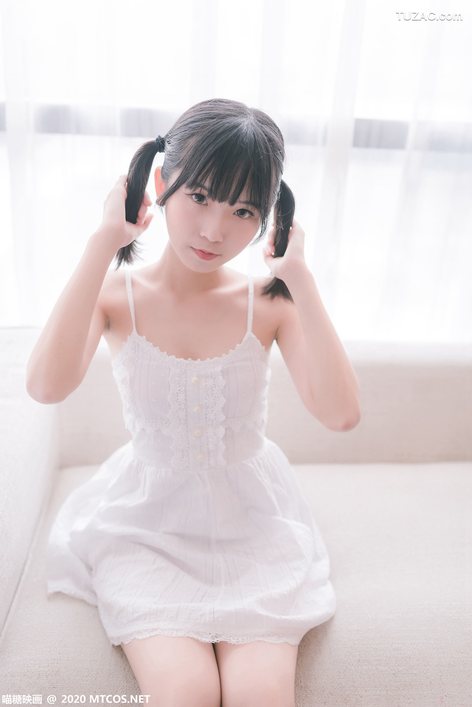 MTCos喵糖映画-Vol.177-《白裙少女》