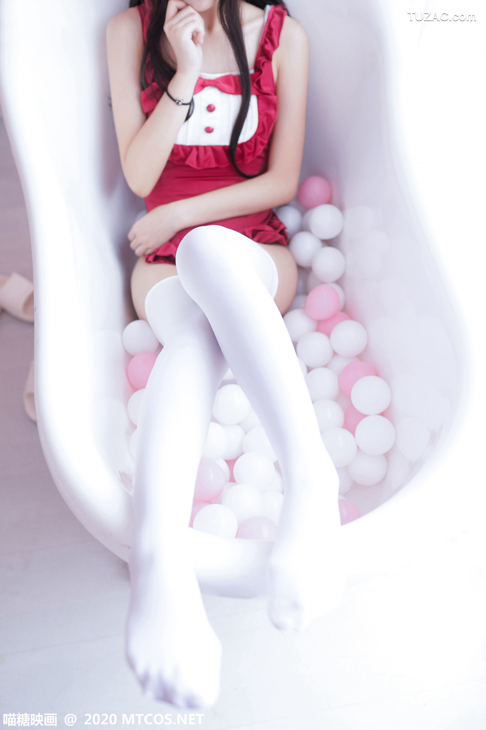 MTCos喵糖映画-Vol.179-《粉色浴缸泡泡》