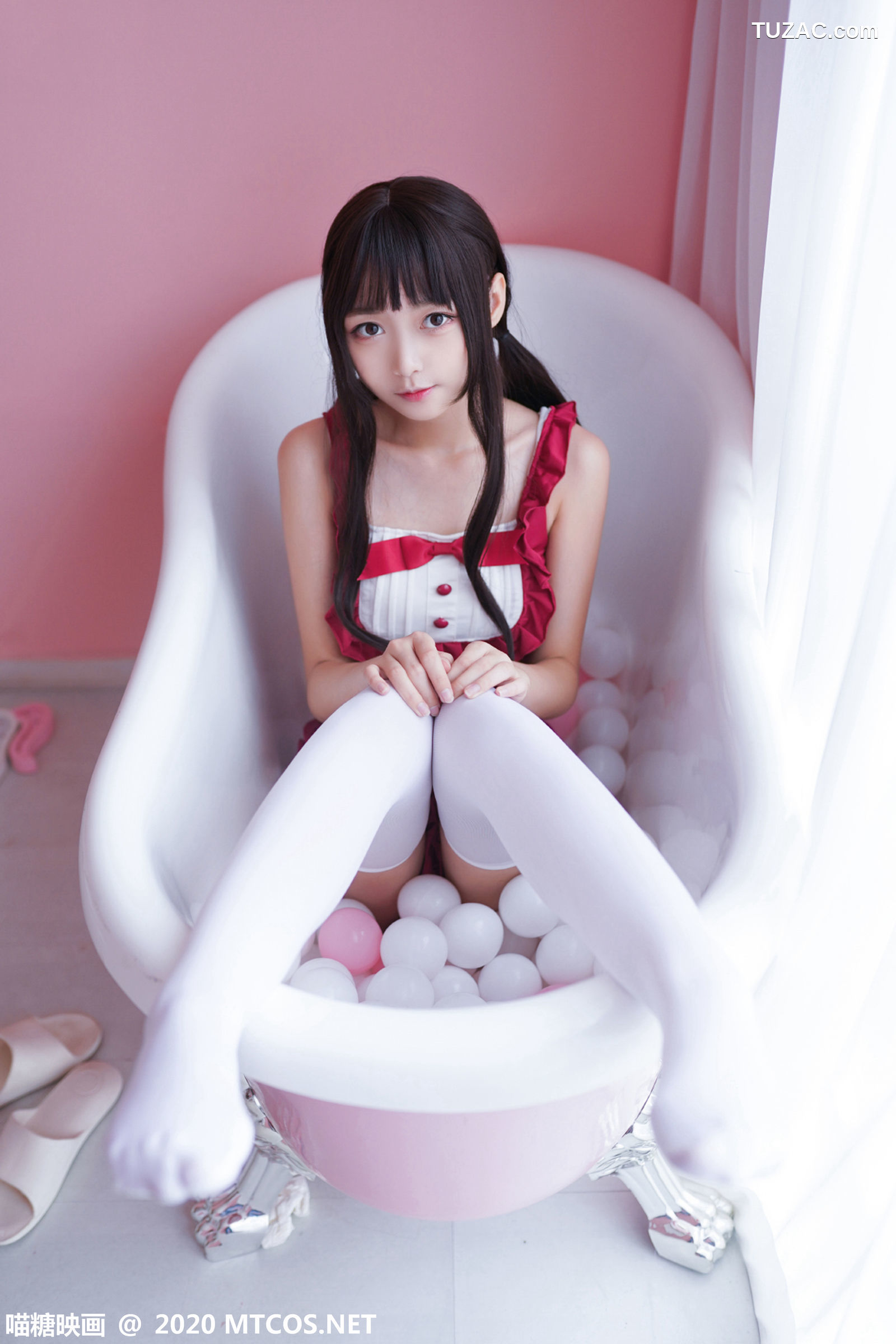 MTCos喵糖映画-Vol.179-《粉色浴缸泡泡》