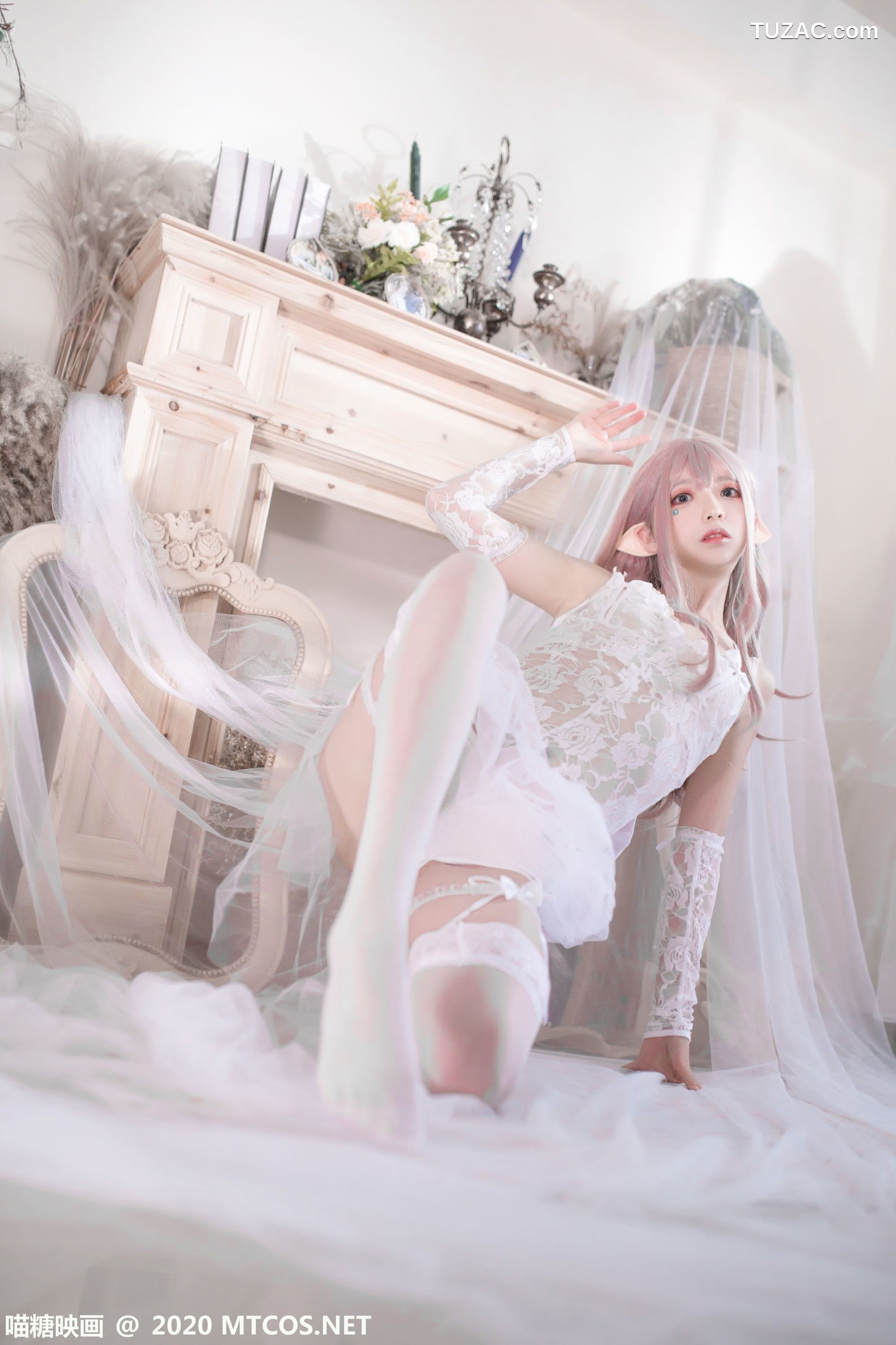 MTCos喵糖映画-Vol.181-《纯白精灵》