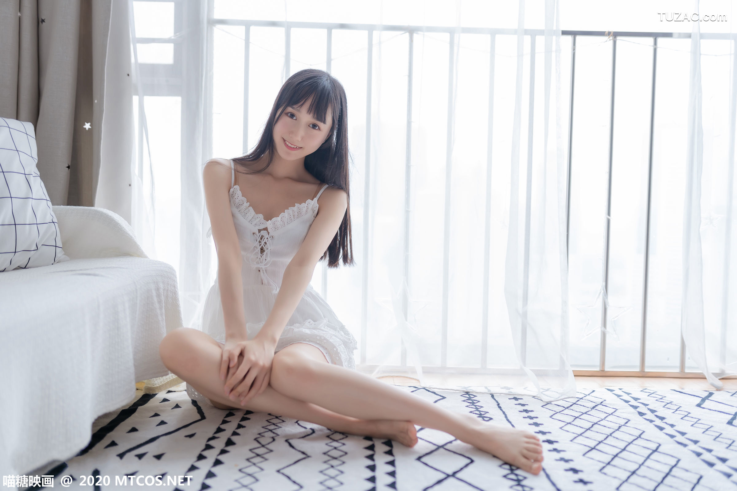 MTCos喵糖映画-Vol.187-《白裙少女》
