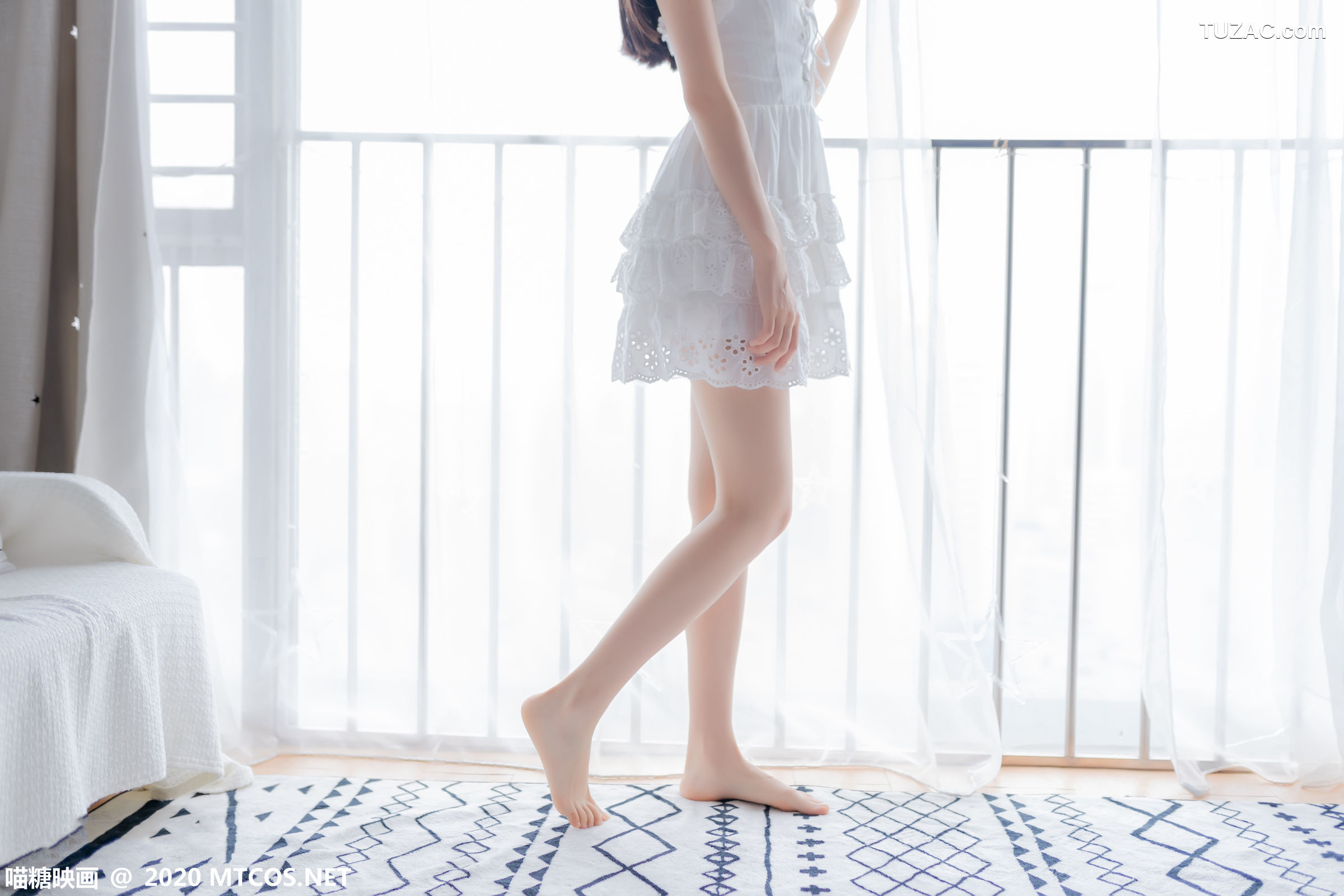 MTCos喵糖映画-Vol.187-《白裙少女》