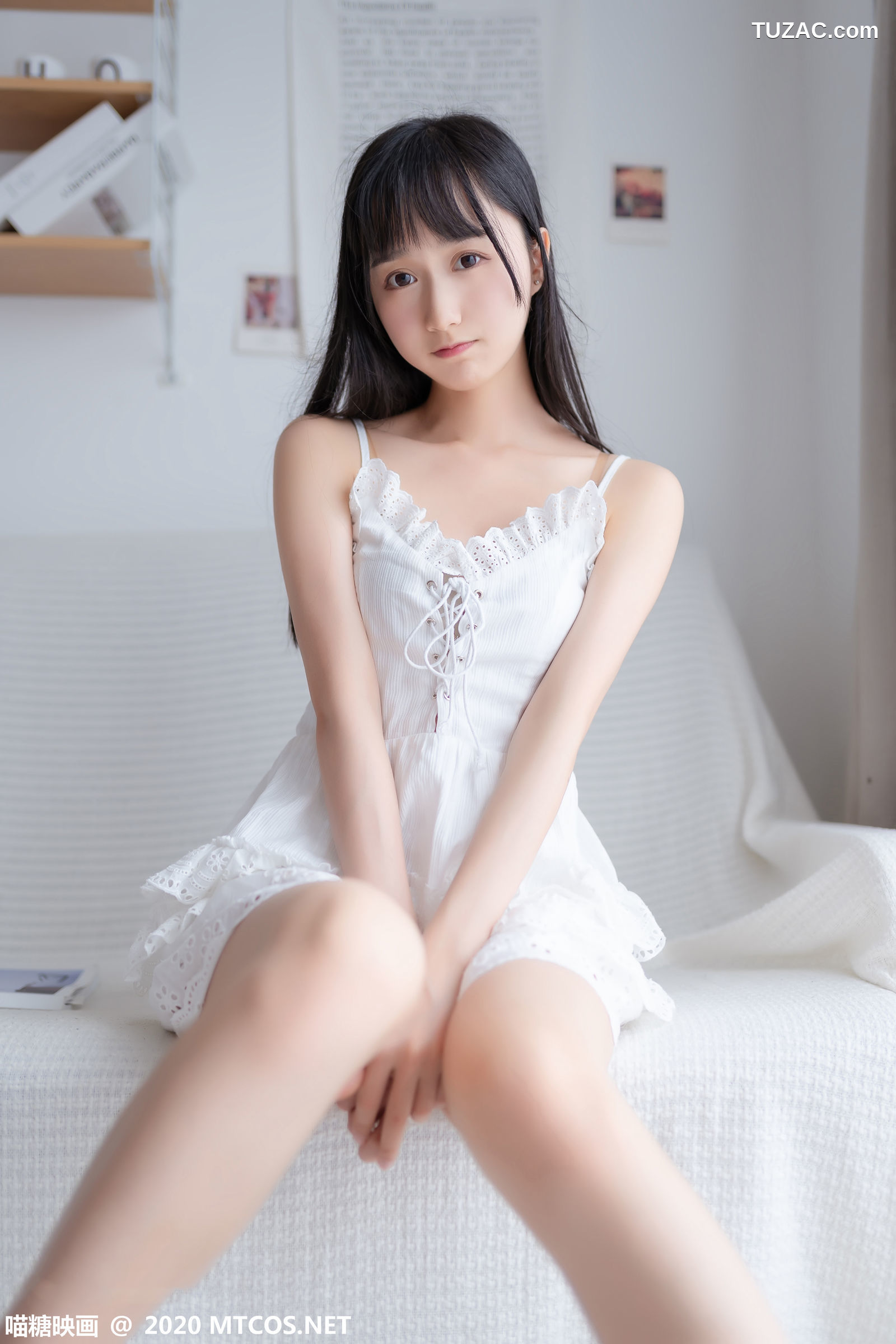 MTCos喵糖映画-Vol.187-《白裙少女》