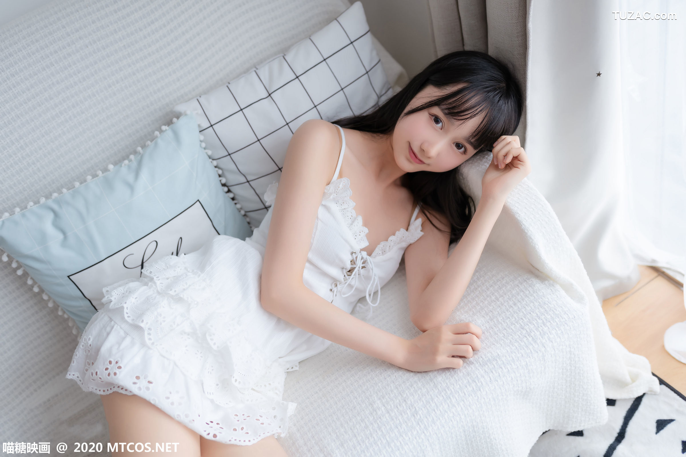 MTCos喵糖映画-Vol.187-《白裙少女》