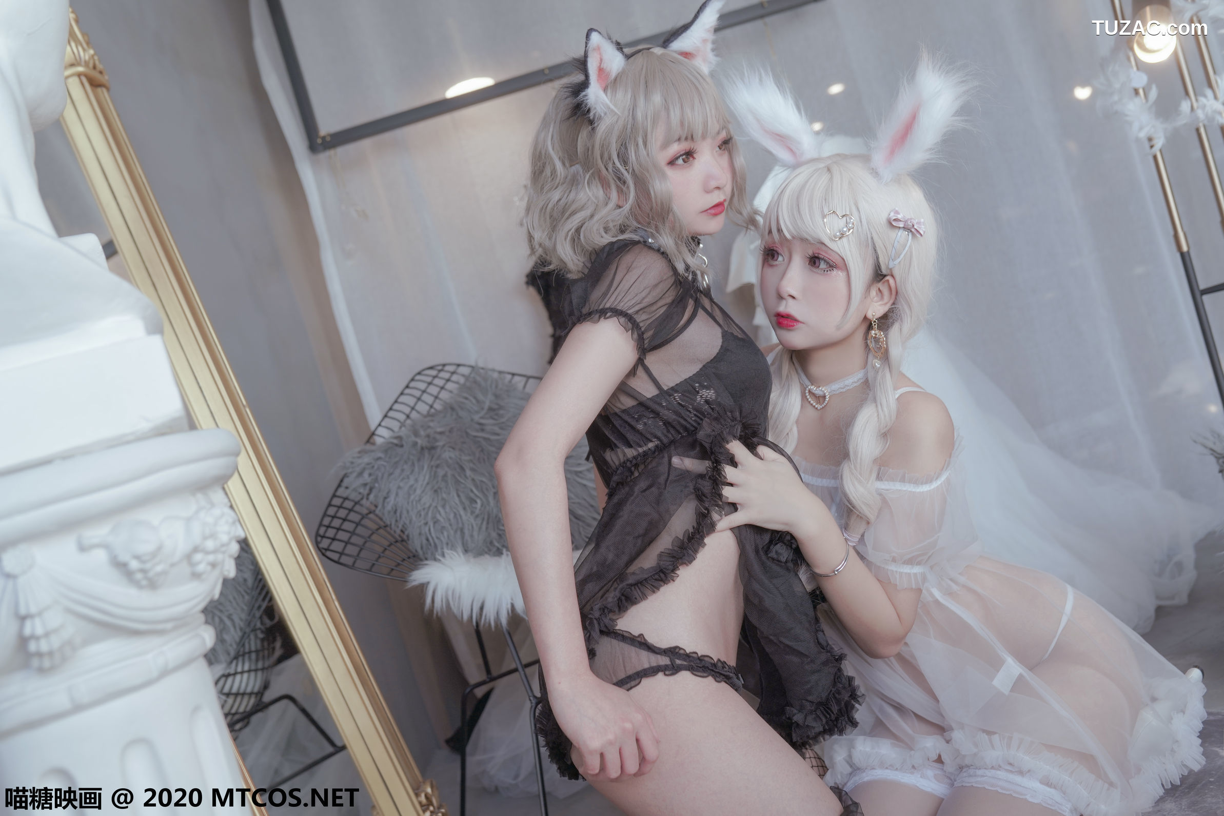 MTCos喵糖映画-Vol.200-《黑猫与白兔》