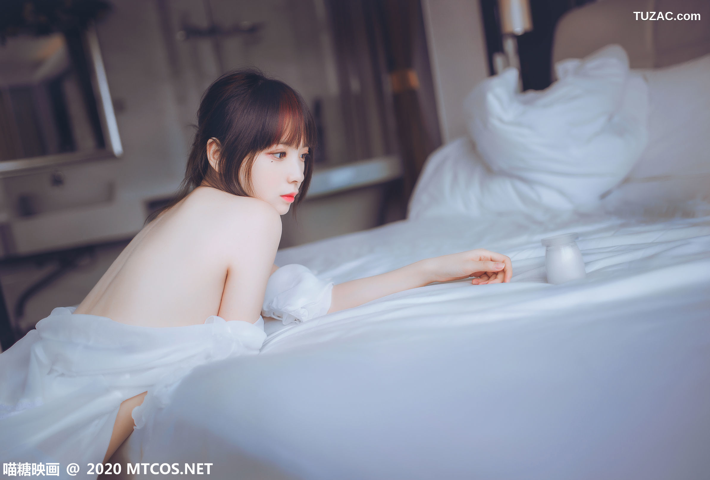 MTCos喵糖映画-Vol.204-《纯白睡裙》