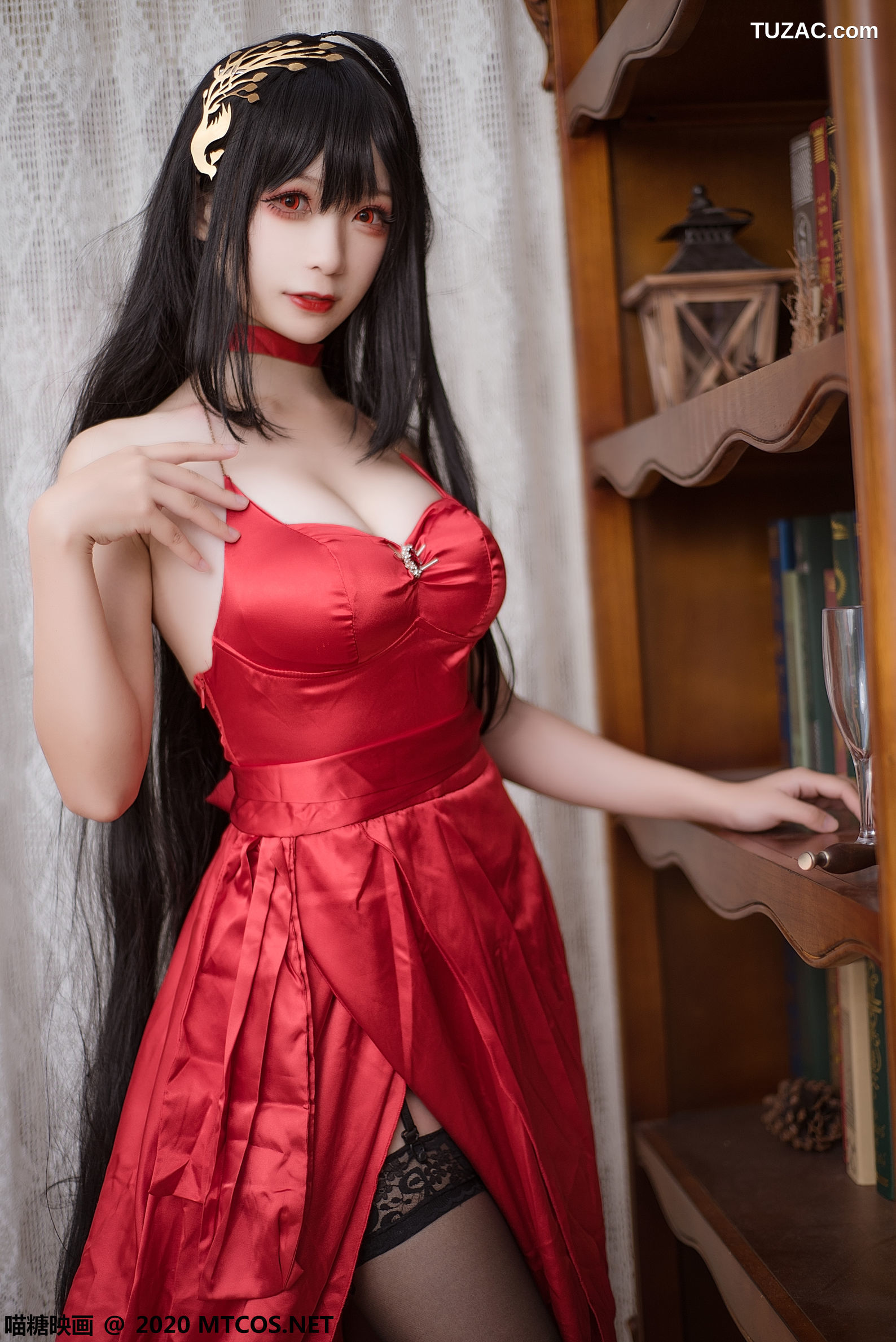 MTCos喵糖映画-Vol.210-《贝法红蓝礼服》