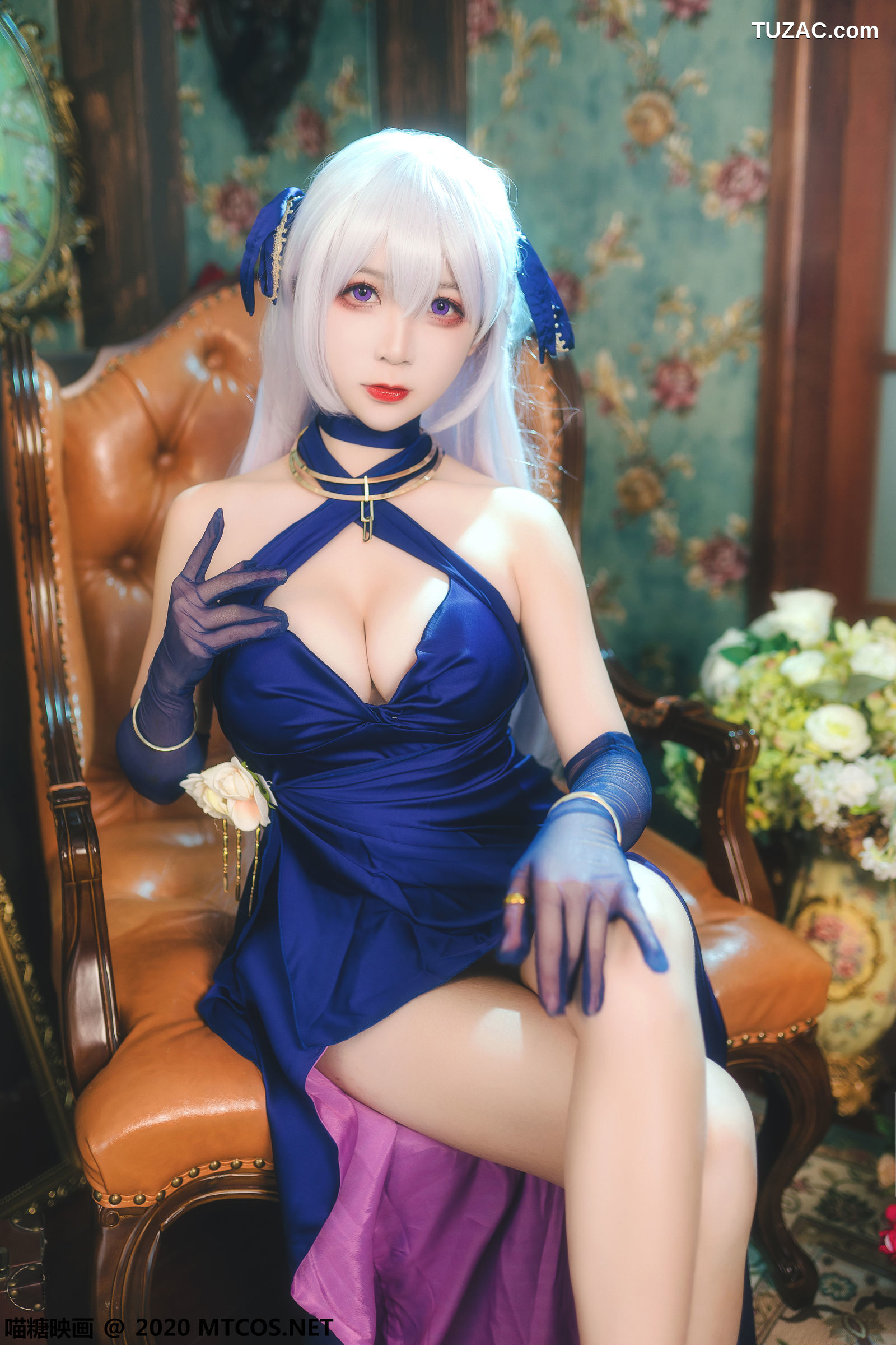 MTCos喵糖映画-Vol.210-《贝法红蓝礼服》