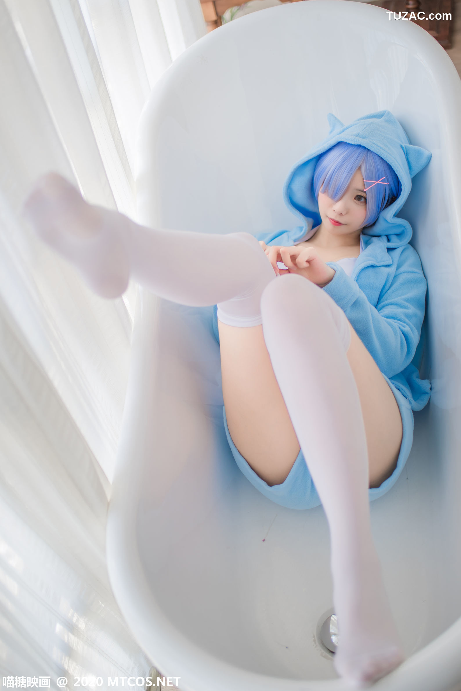 MTCos喵糖映画-Vol.221-《蓝色蕾姆》