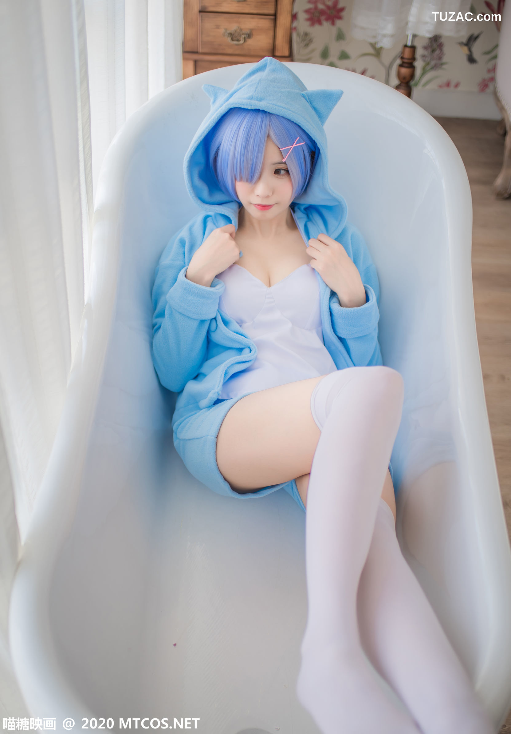 MTCos喵糖映画-Vol.221-《蓝色蕾姆》