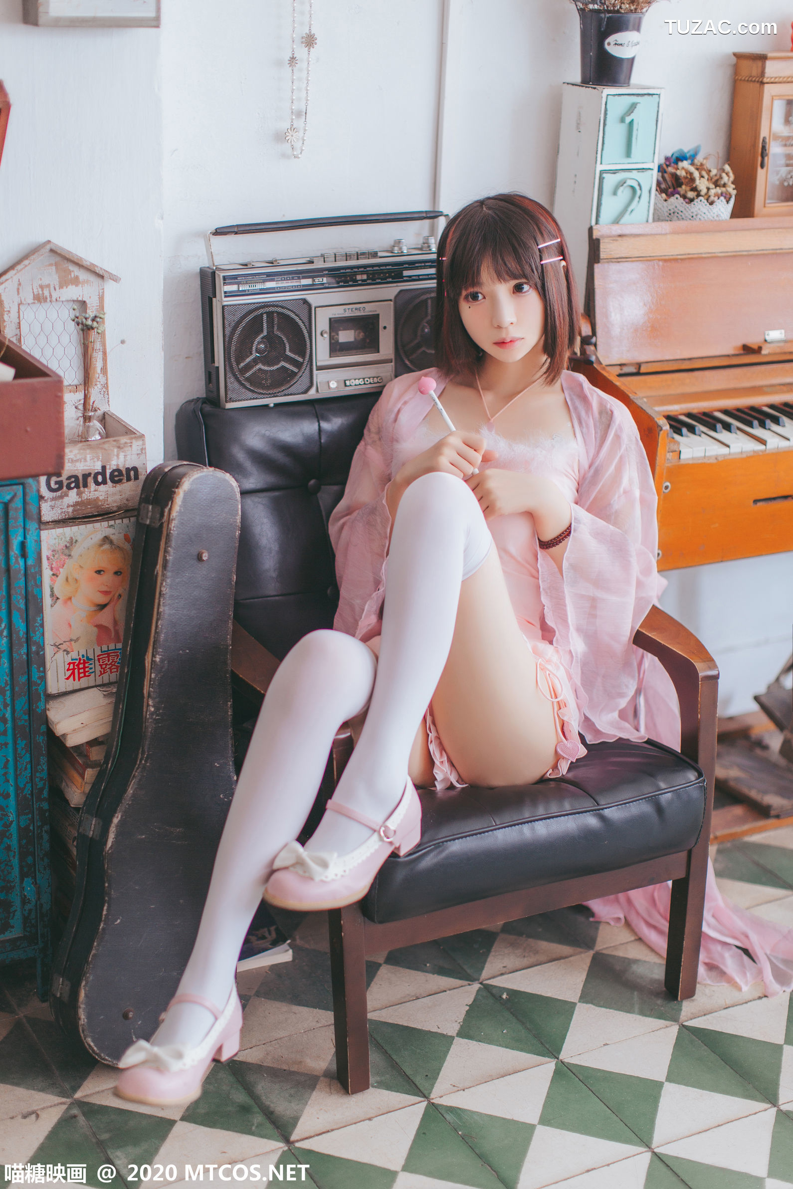 MTCos喵糖映画-Vol.250-《粉色披纱》